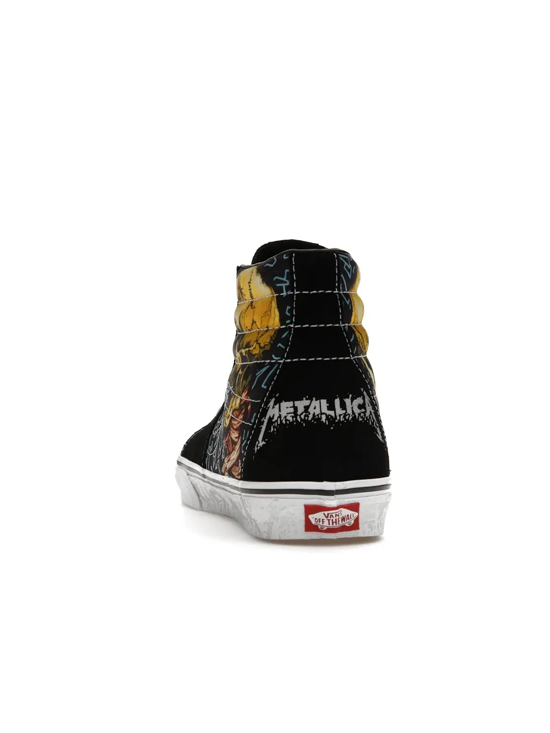 Мужские кроссовки с принтом Vans Sk8-Hi Vans — изображение 4 из 4, черный/белый/мульти