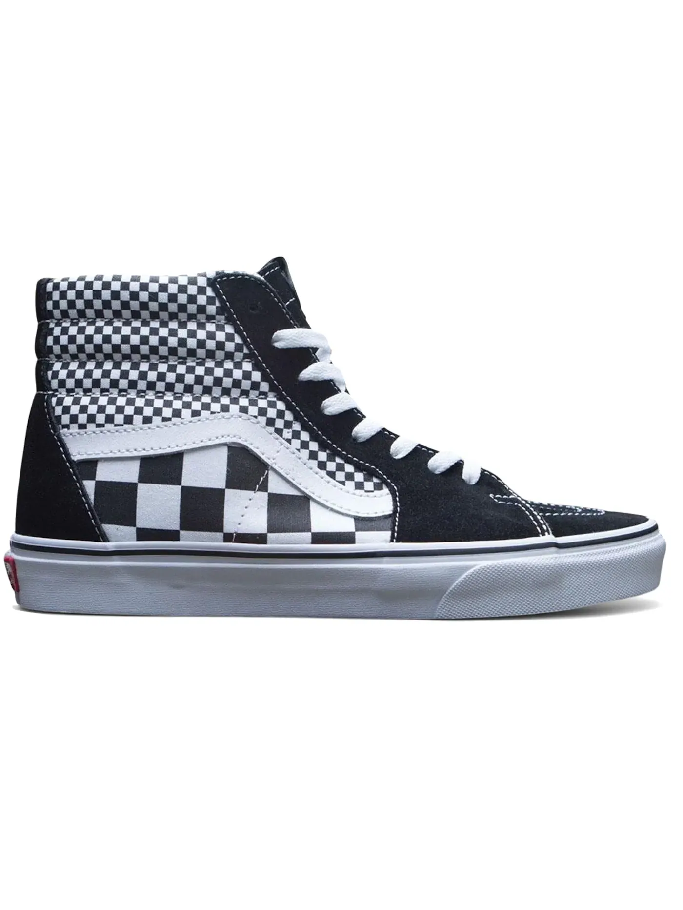 Мужские кроссовки с принтом Vans SK8-Hi Vans — изображение 1 из 1, черный/белый