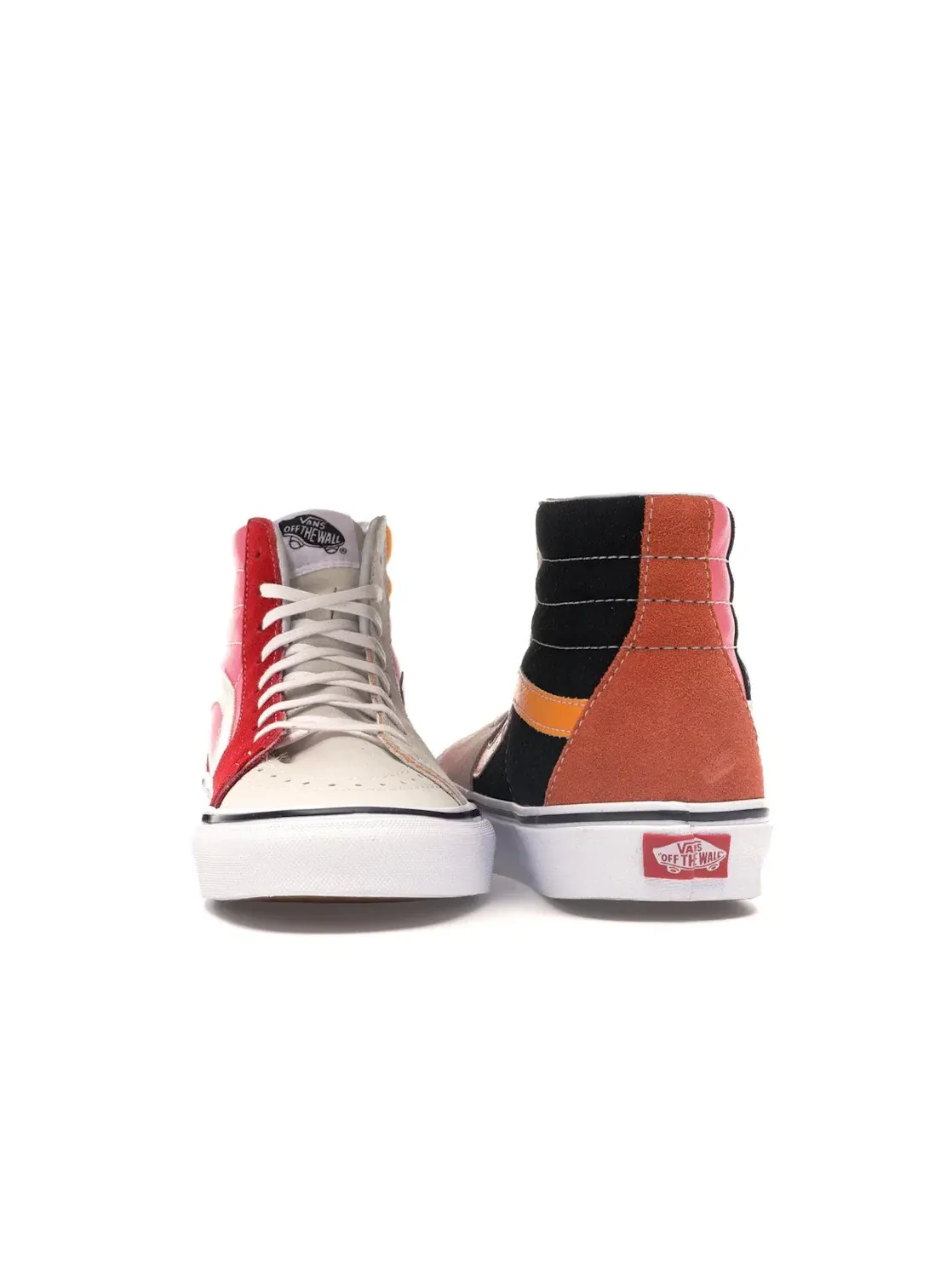 Мужские кроссовки с патчворком Vans Sk8-Hi Patchwork — изображение 4 из 4, мульти/белый