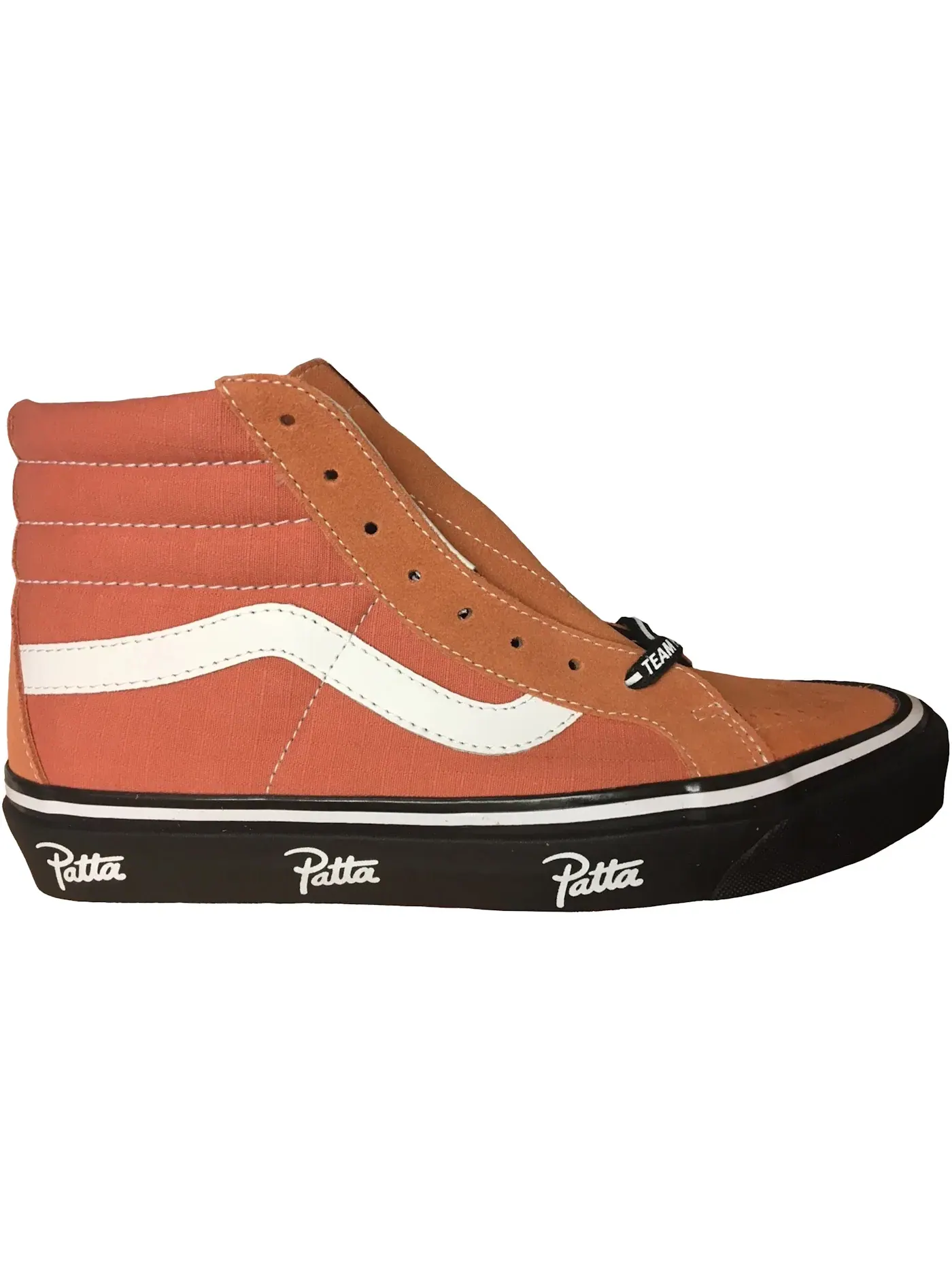 Мужские кроссовки с высоким верхом Vans Sk8-Hi Patta — изображение 1 из 1, черный
