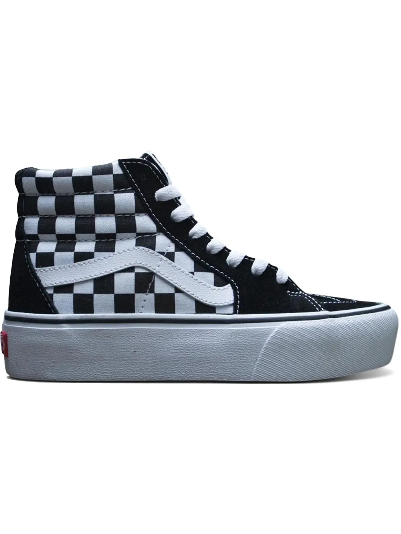 Женские кроссовки на платформе Vans Sk8-Hi Platform 2 — изображение 1 из 1, белый