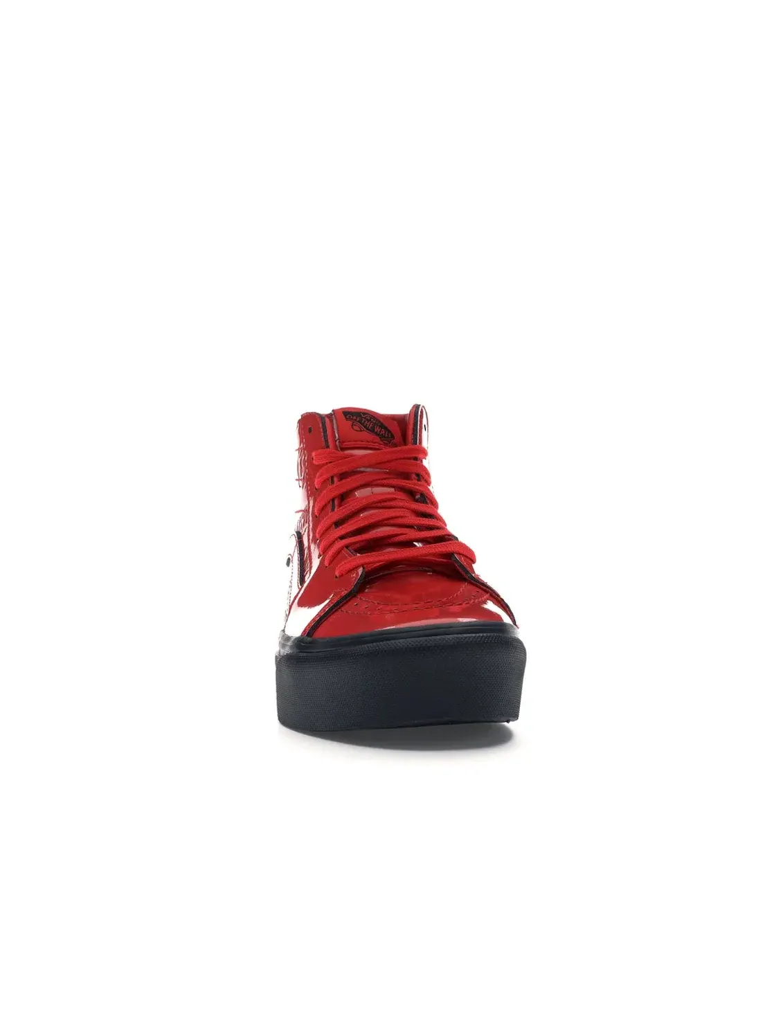 Мужские кроссовки высокие Vans Sk8-Hi Platform 2.0 David Bowie Ziggy Stardust — изображение 2 из 4, красный/черный