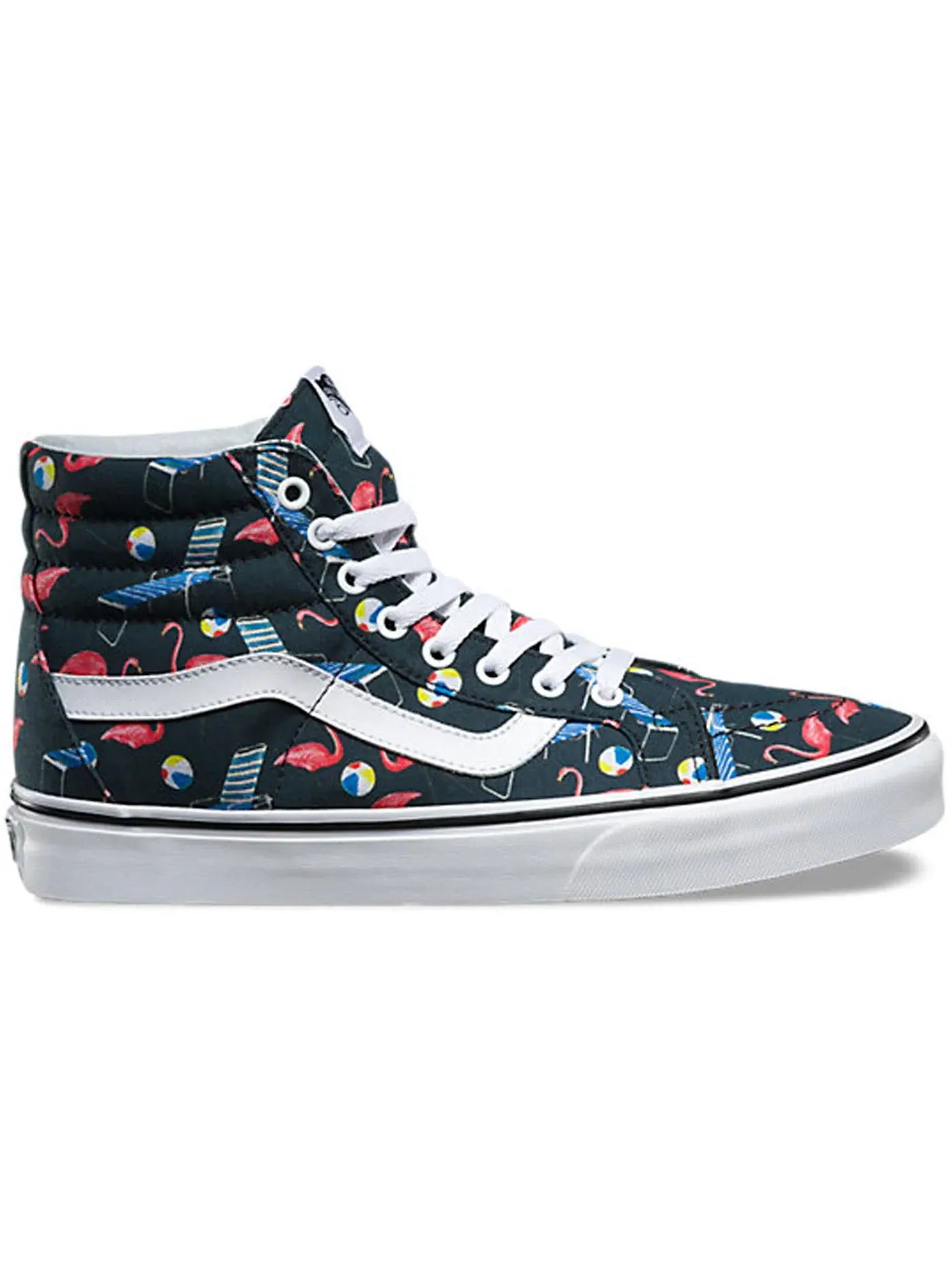 Мужские кроссовки Lifestyle Vans Sk8-Hi — изображение 1 из 1, черный/белый