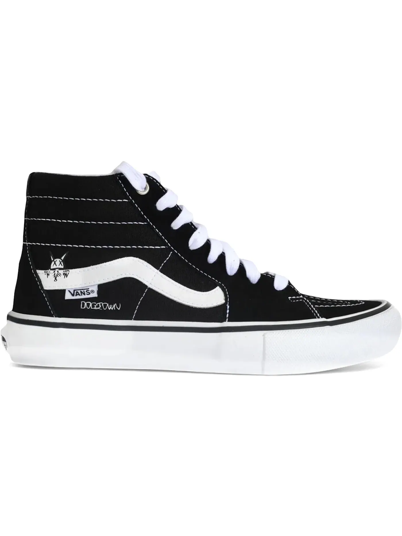Мужские кроссовки Lifestyle Vans Sk8-Hi Pro Dogtown Creeping Rat 2 Vans — изображение 1 из 1, черный
