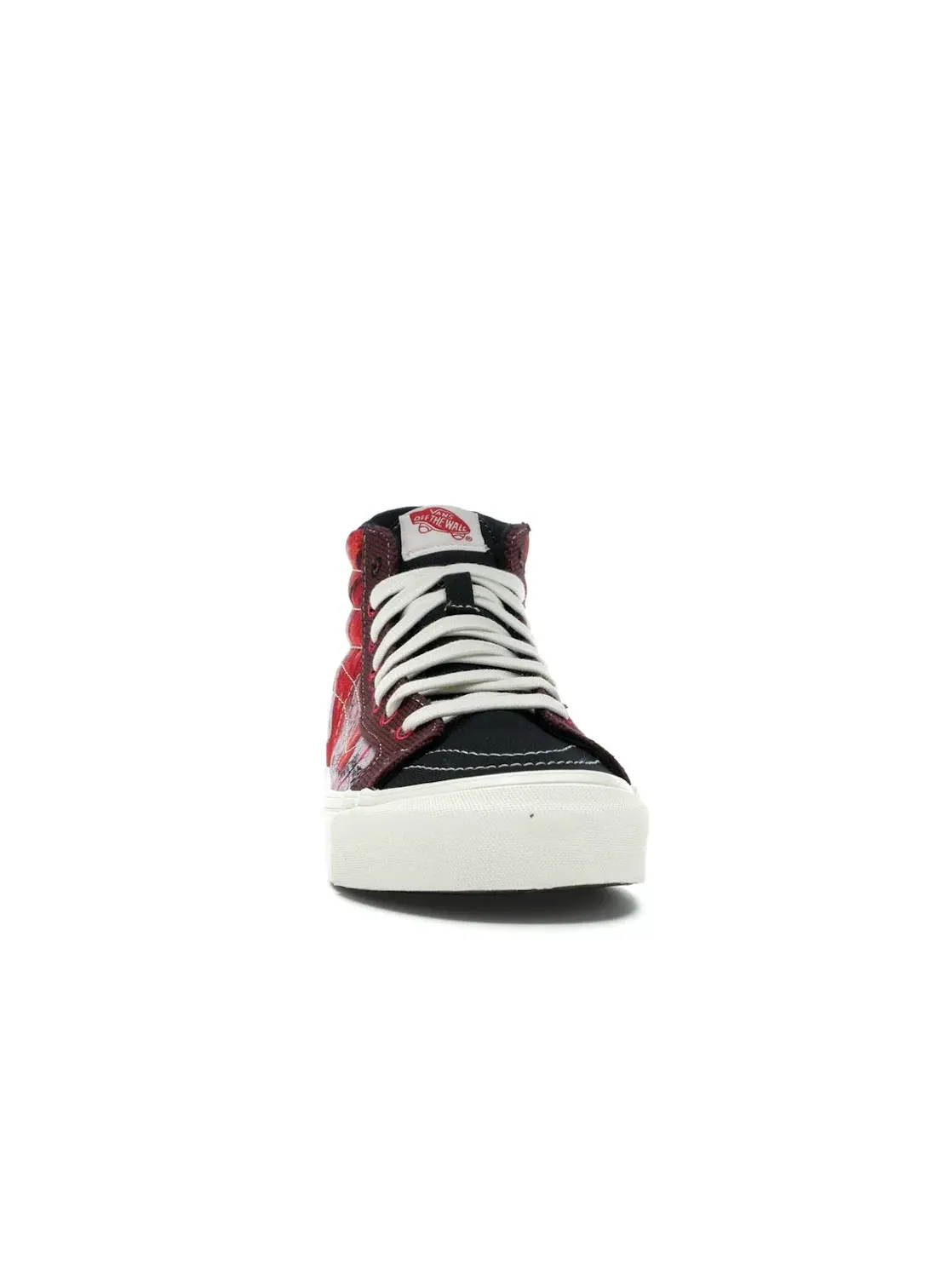 Мужские кроссовки с принтом Vans Sk8-Hi — изображение 2 из 4, красный черный