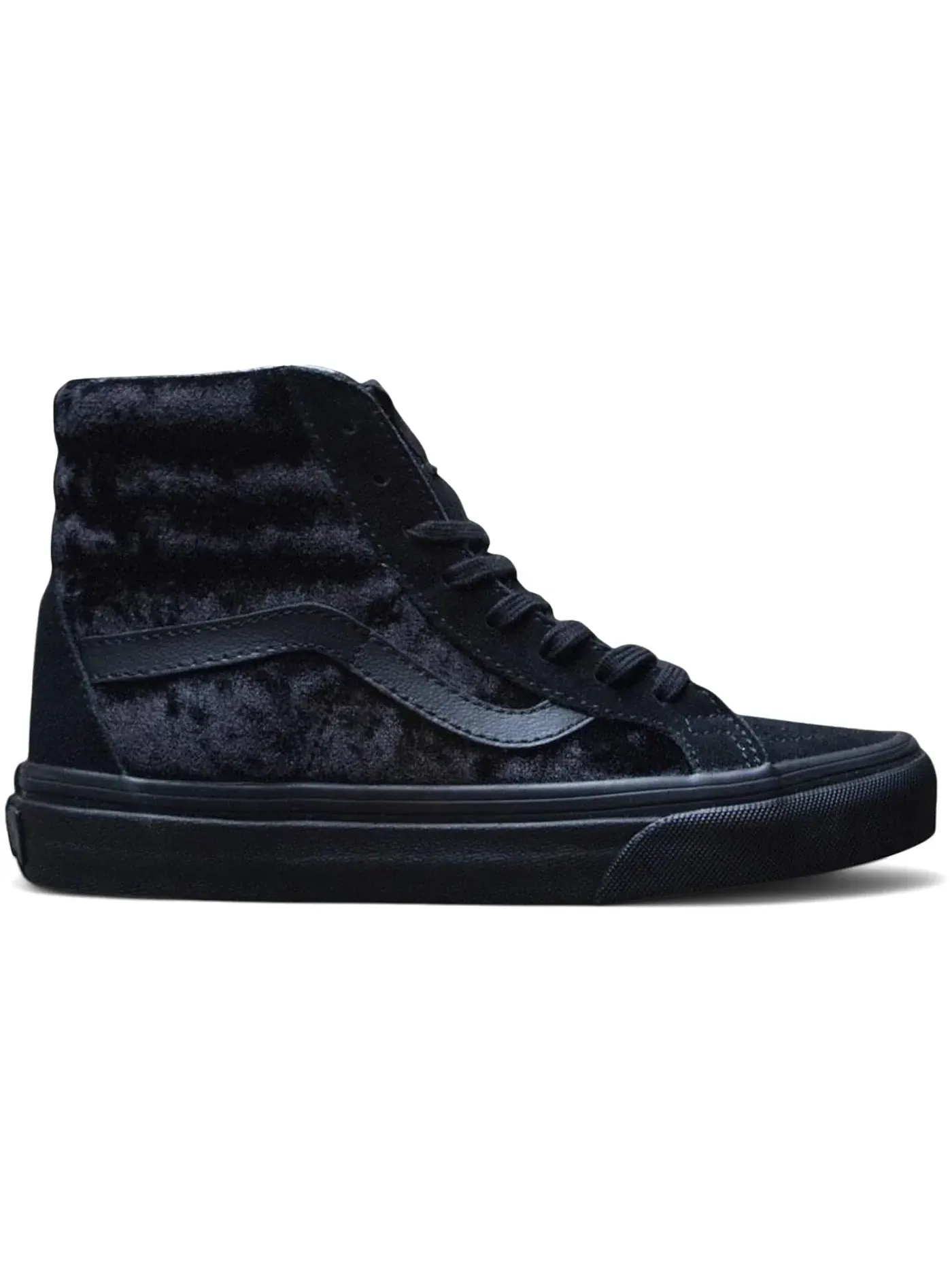Женские кеды с высоким берцем Vans Sk8-Hi Re-Issue — изображение 1 из 1, черный