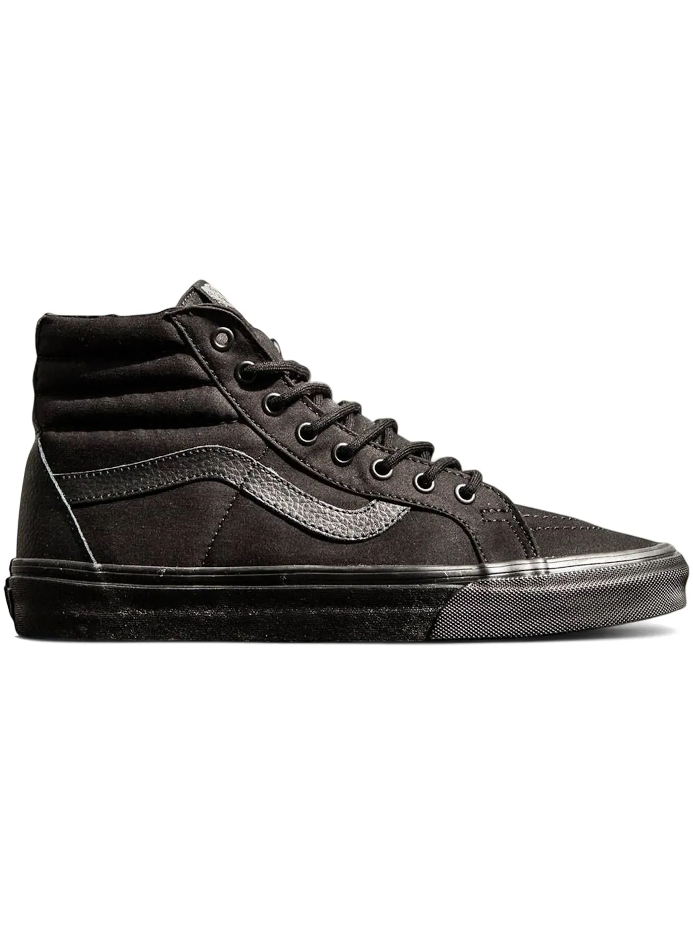 Мужские кроссовки высокие Vans Sk8-Hi Re-Issue — изображение 1 из 1, черный