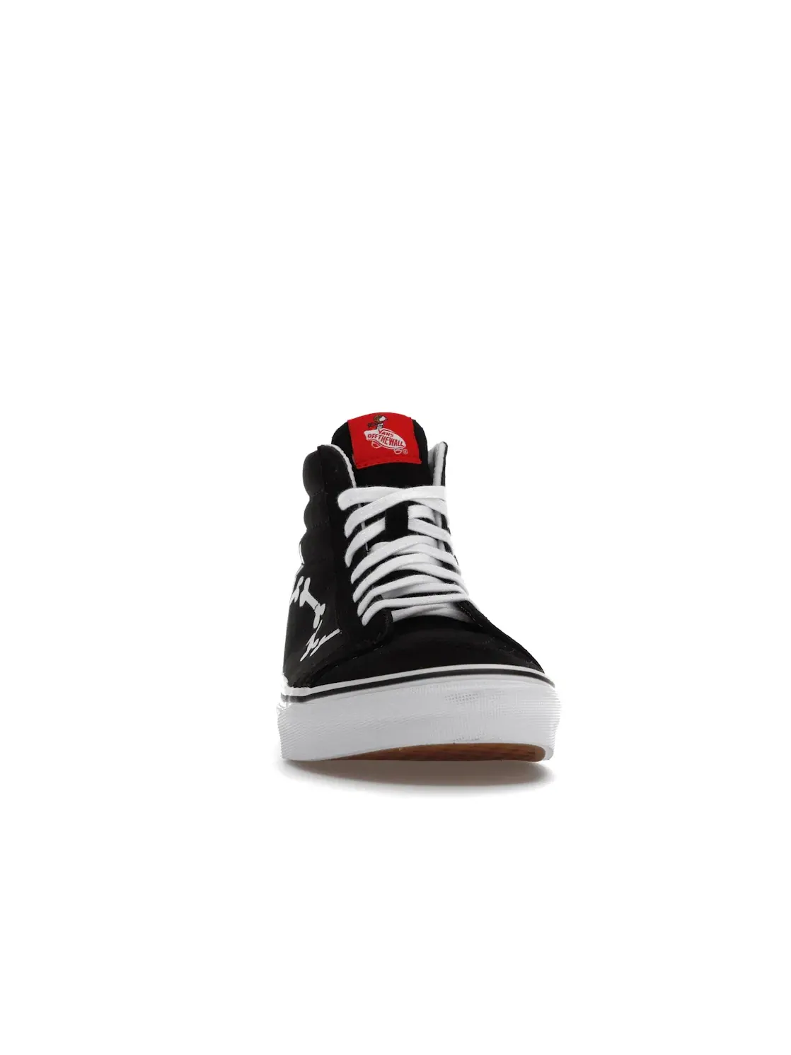 Мужские кроссовки высокие с принтом Vans Sk8-Hi Re-Issue — изображение 2 из 4, черный