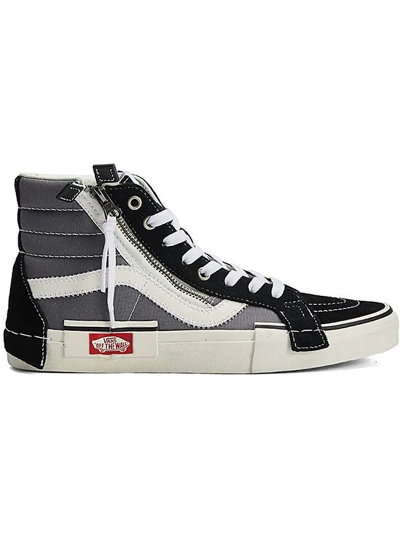 Мужские кроссовки Lifestyle Vans Sk8-Hi Reissue Cap — изображение 1 из 1, серый/черный/белый