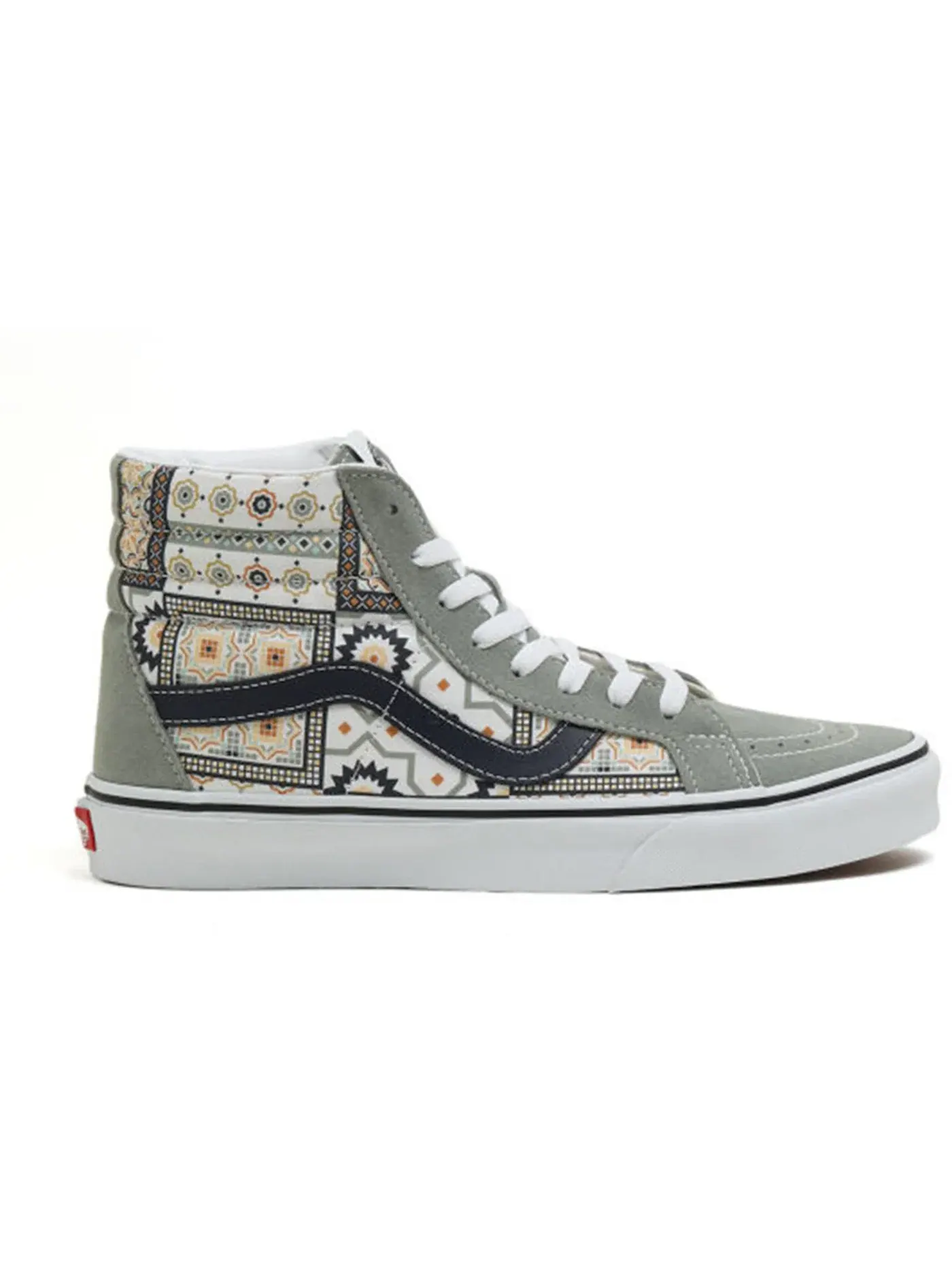 Мужские кроссовки на шнуровке Vans Sk8-Hi Reissue — изображение 1 из 1, темный хаки