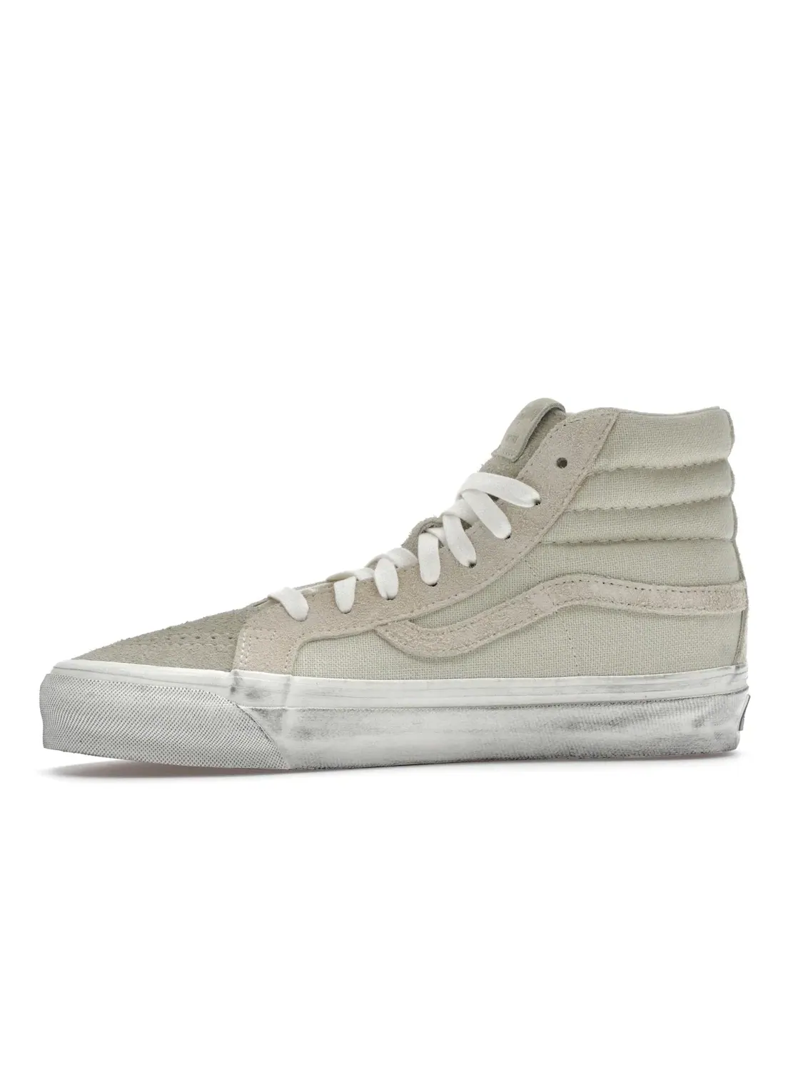 Мужские кроссовки высокие с принтом Vans Sk8-Hi Reissue — изображение 3 из 4, белый
