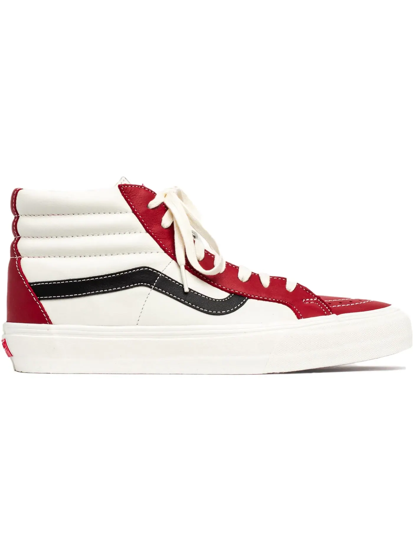 Мужские кроссовки высокие с ретро-дизайном Vans Sk8-Hi Reissue VLT LX — изображение 1 из 1, черный