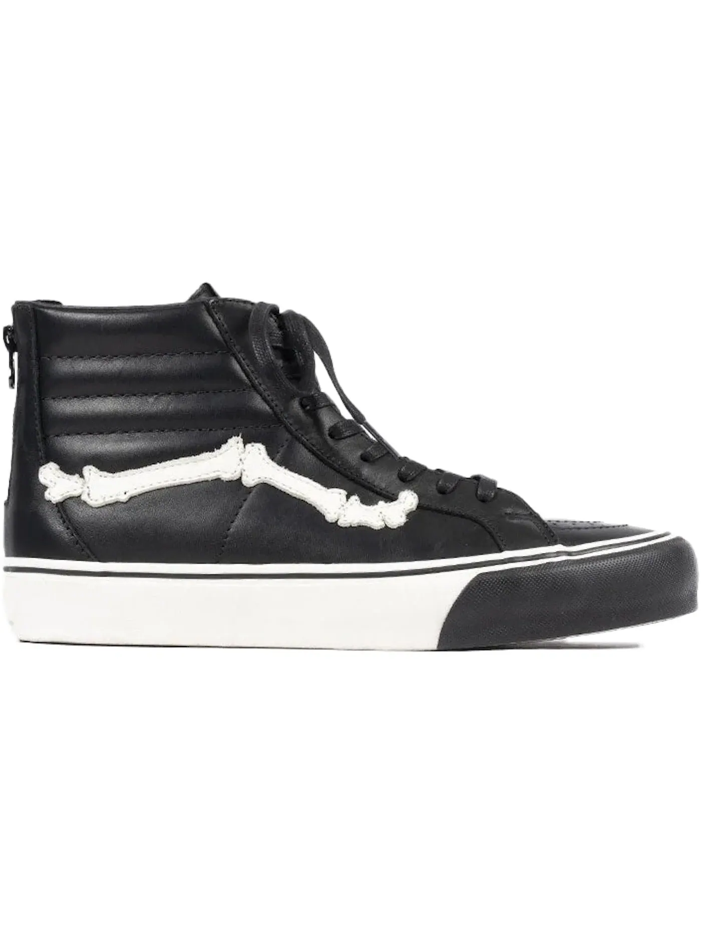 Мужские кроссовки Lifestyle Vans Sk8-Hi Reissue Zip LX — изображение 1 из 1, черный/белый