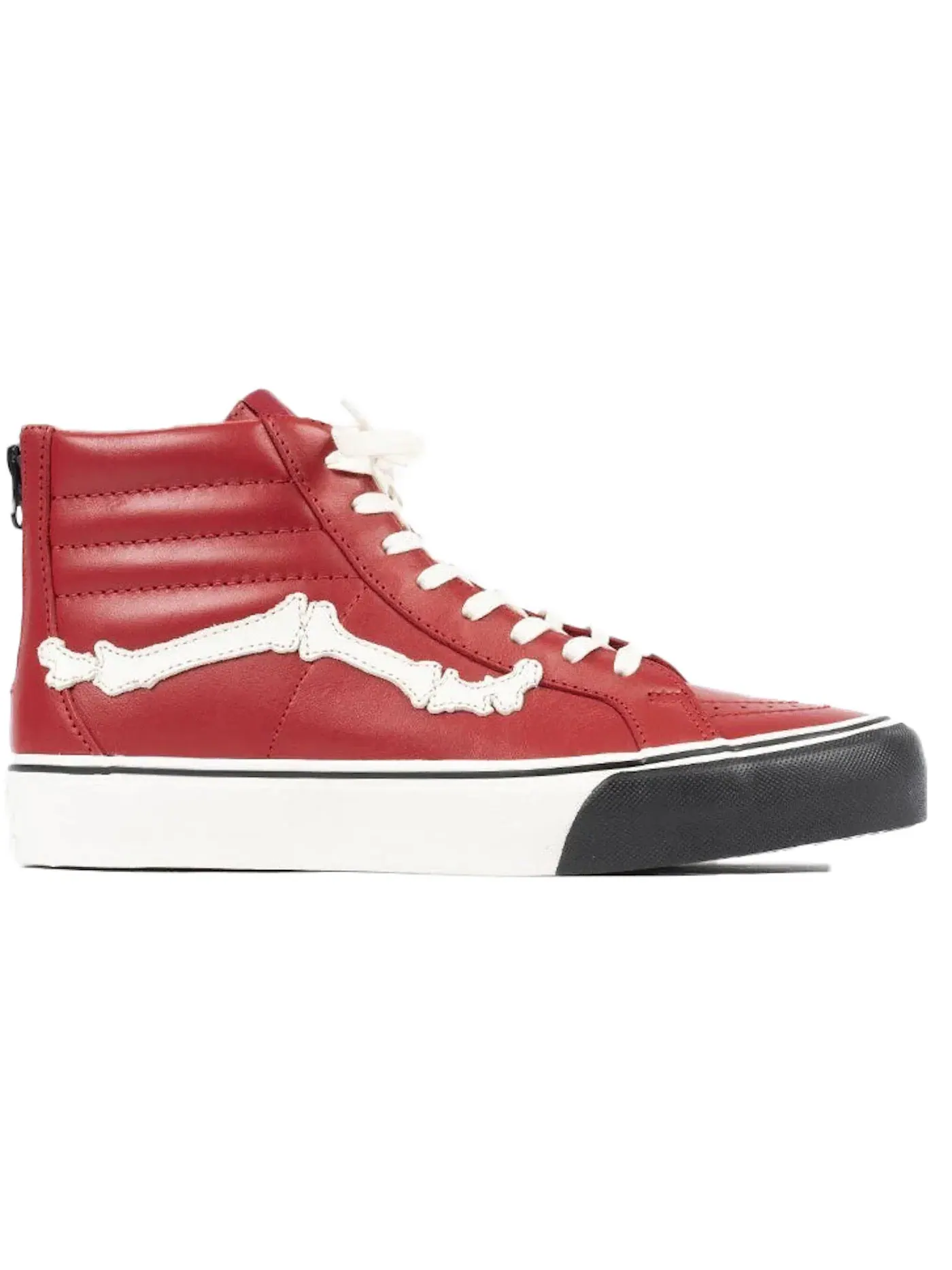 Мужские кеды-сникерсы с боковой молнией Vans Sk8-Hi Reissue Zip — изображение 1 из 1, белый