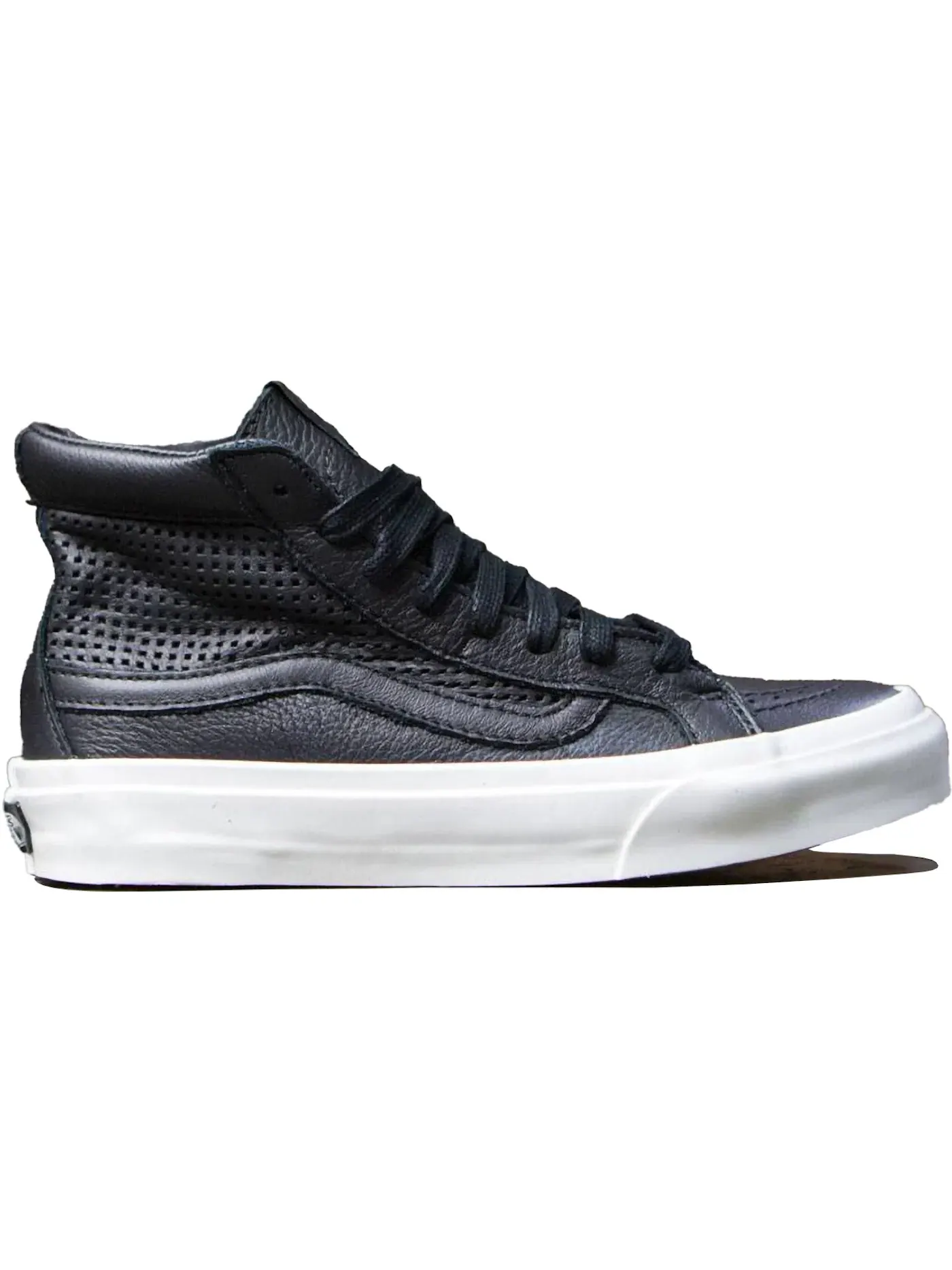 Женские кроссовки с принтом Vans Sk8-Hi Slim Cutout DX — изображение 1 из 1, черный