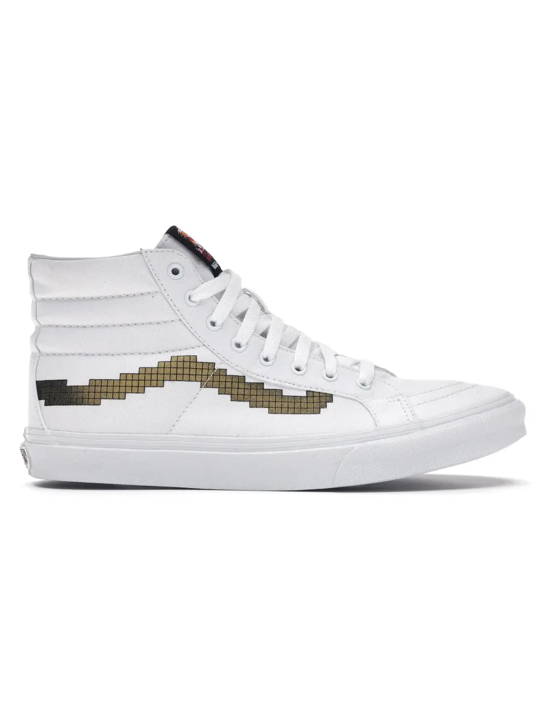 Мужские кроссовки с высоким верхом Vans Sk8 Hi Slim — изображение 1 из 4, золотистый