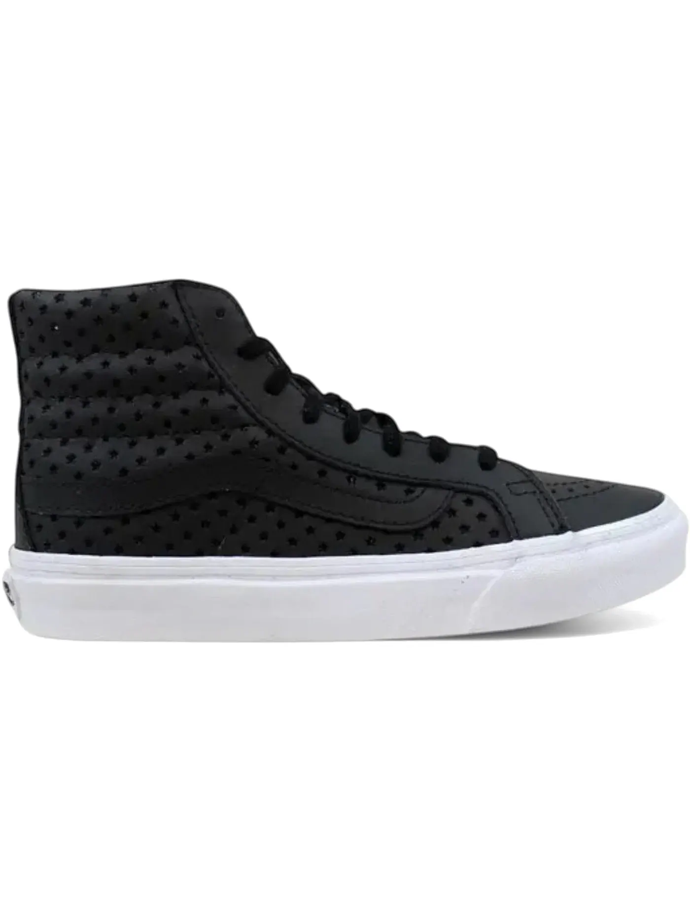 Женские кроссовки с перфорированным дизайном Vans Sk8-Hi Slim — изображение 1 из 1, черный