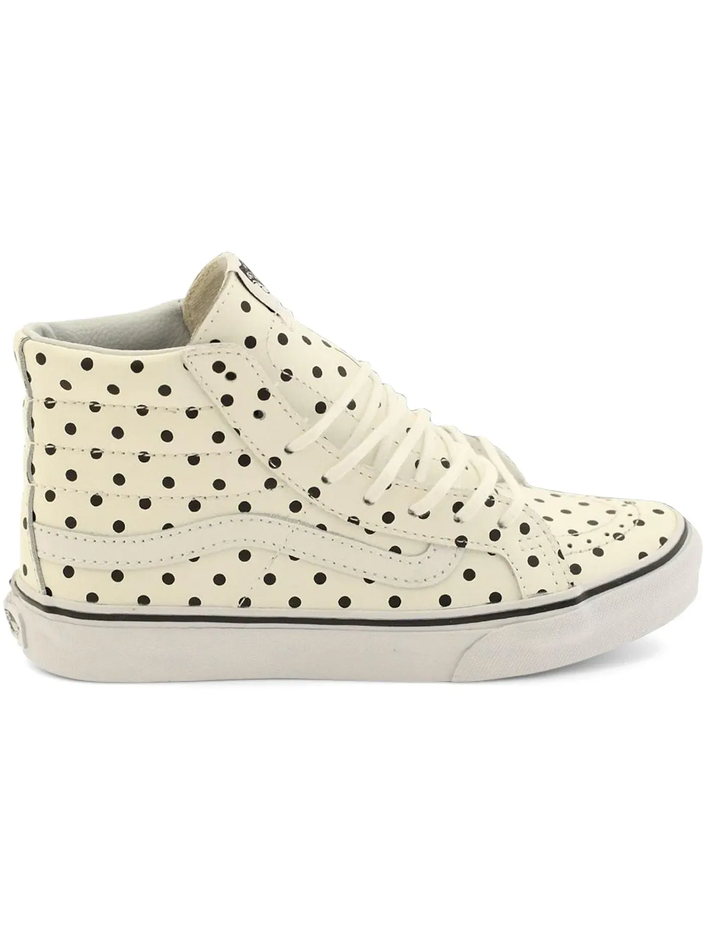 Женские кроссовки с принтом Vans Sk8-Hi Slim — изображение 1 из 1, белый