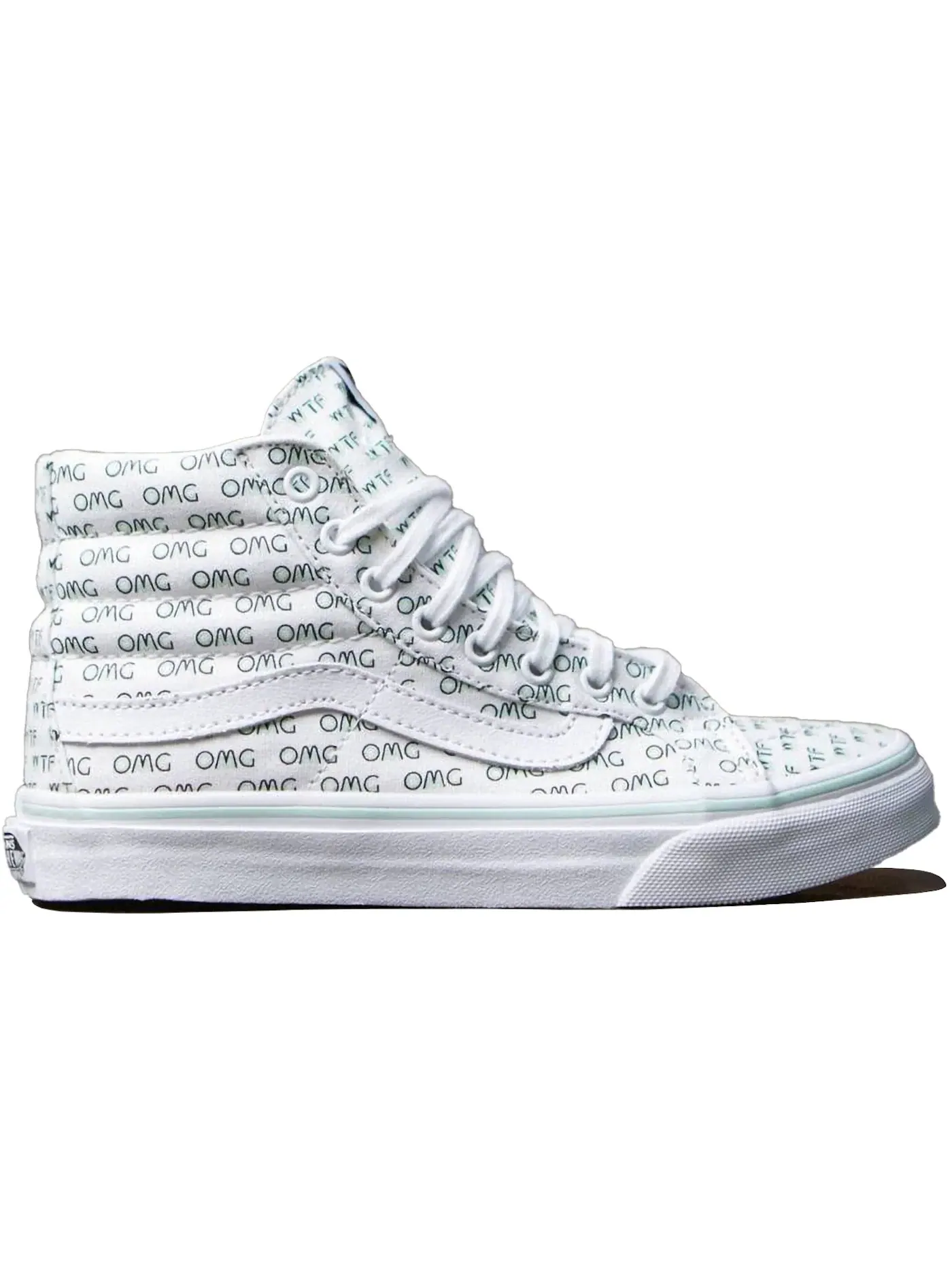 Женские кроссовки Vans Sk8-Hi Slim White — изображение 1 из 1