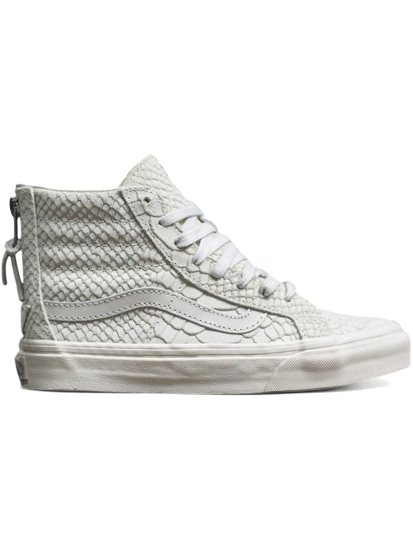 Женские кроссовки с молнией Vans Sk8-Hi Slim Zip DX — изображение 1 из 1, серый