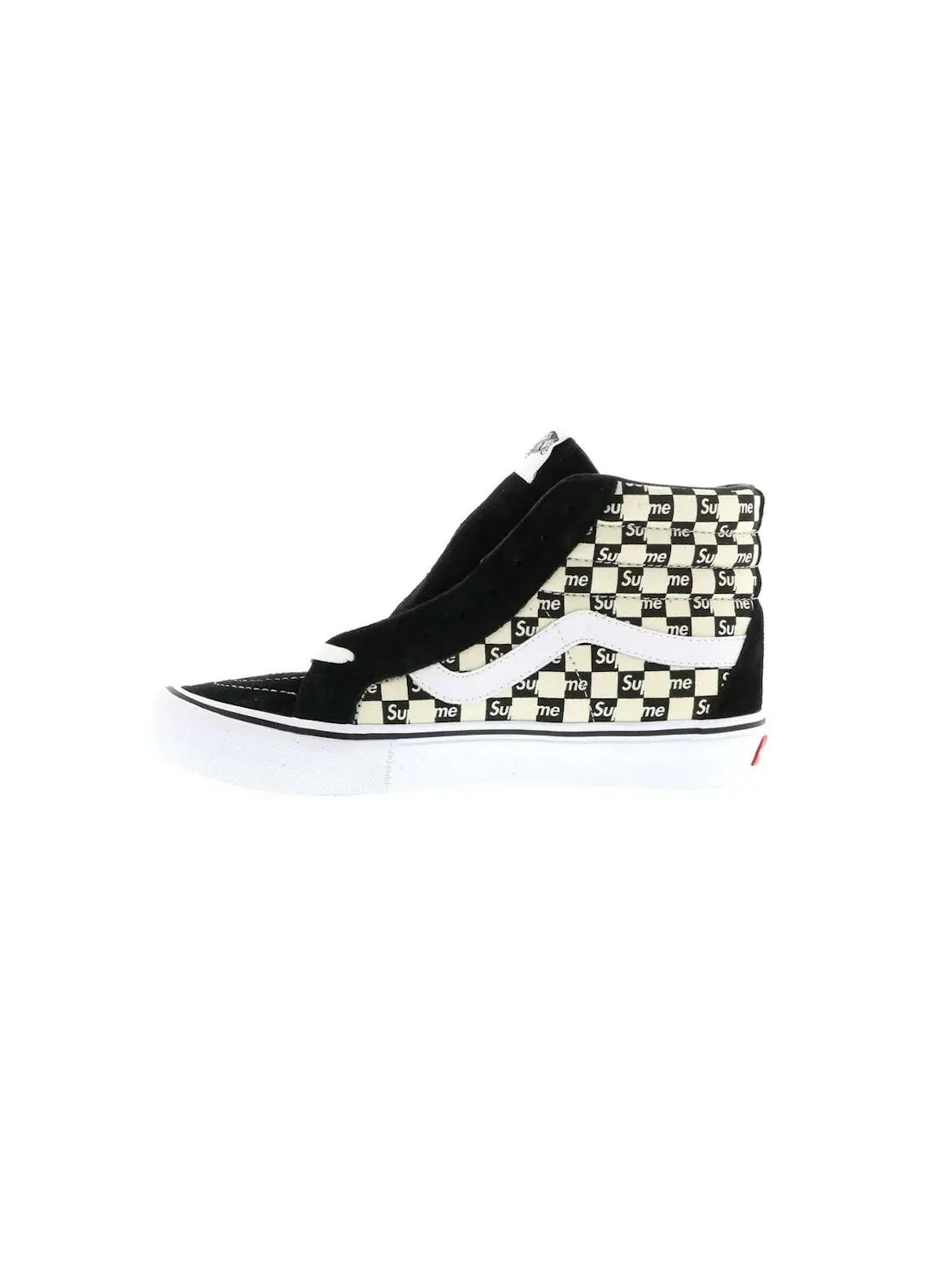 Мужские кроссовки Lifestyle Vans Sk8-Hi — изображение 3 из 4, черный/белый