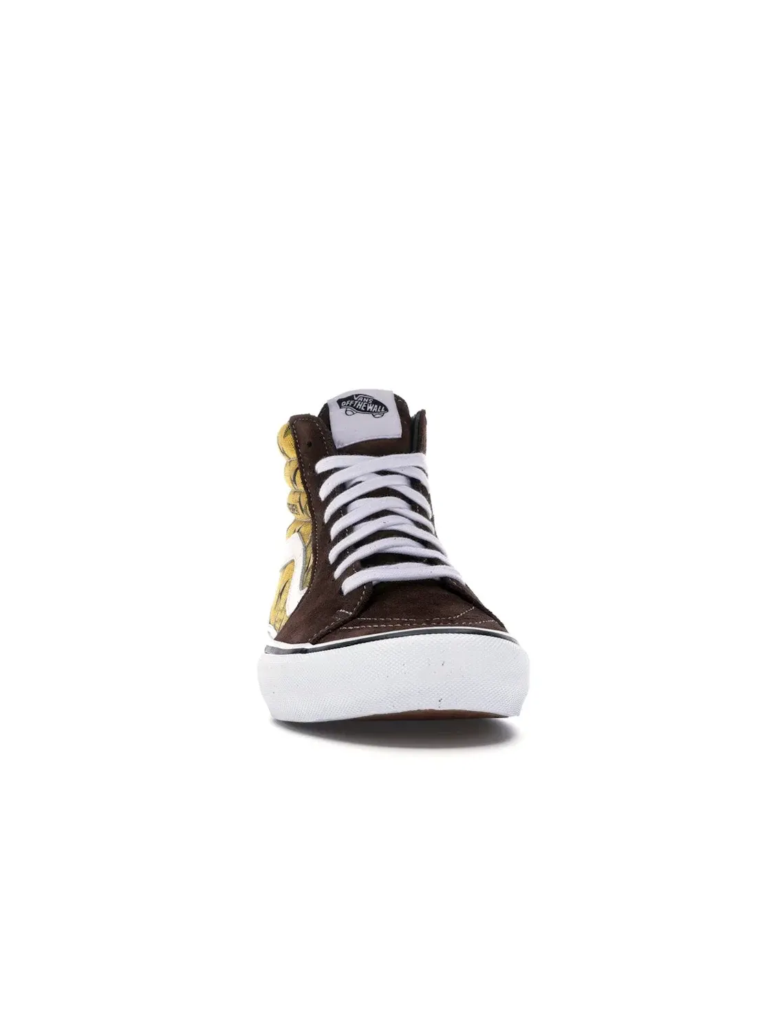 Мужские кроссовки Lifestyle Vans Sk8-Hi — изображение 2 из 4, коричневый/желтый