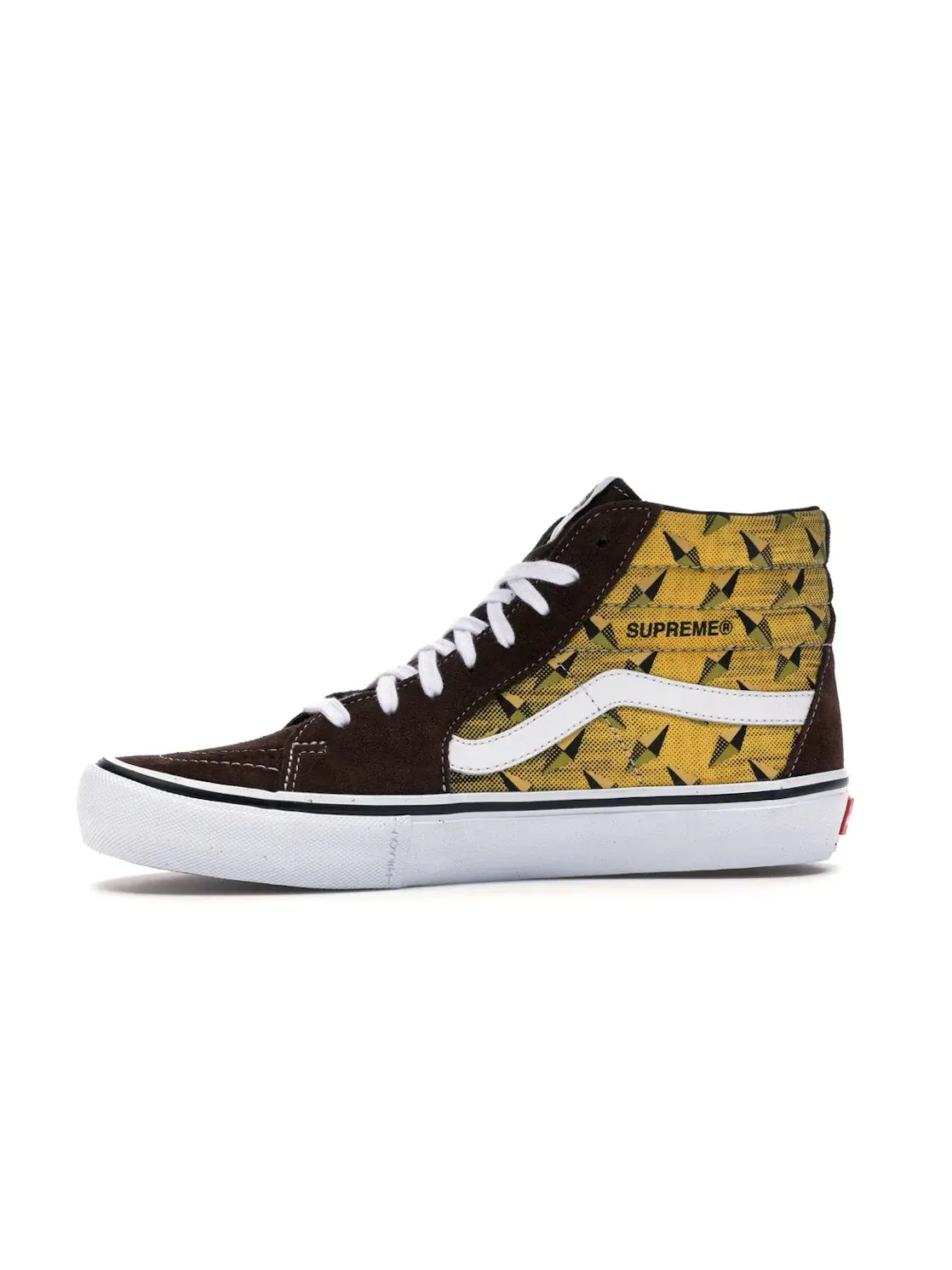 Мужские кроссовки Lifestyle Vans Sk8-Hi — изображение 3 из 4, коричневый/желтый