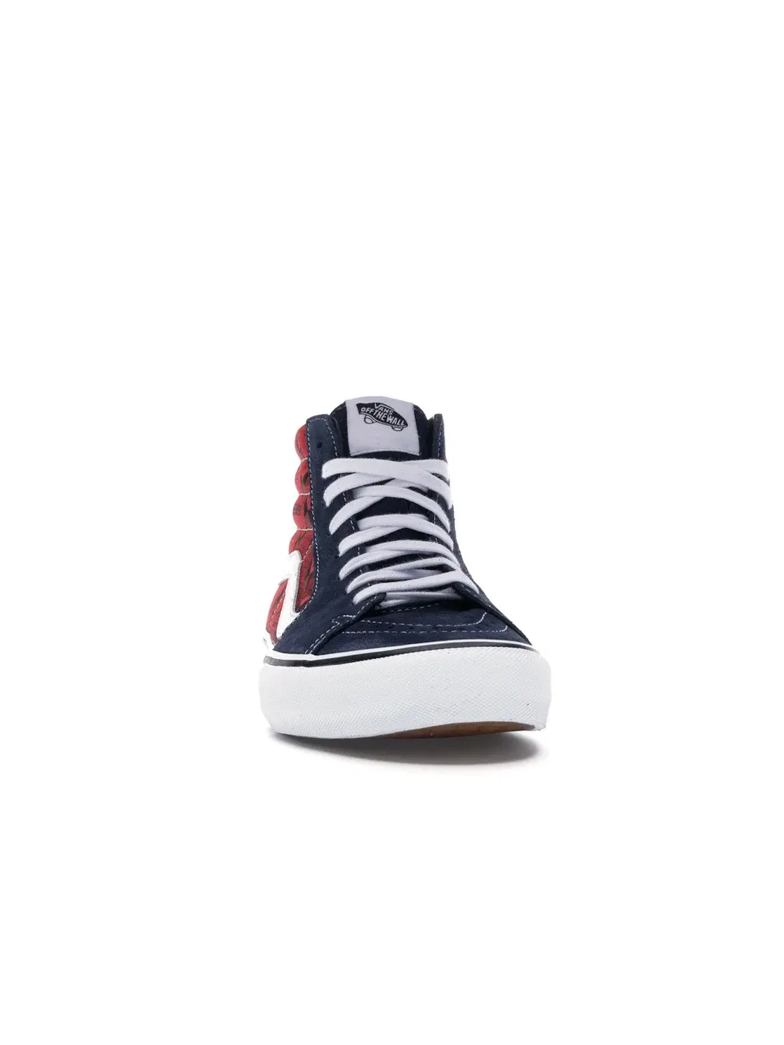 Мужские кроссовки высокие с принтом Vans Sk8-Hi — изображение 2 из 4, темно-синий/красный
