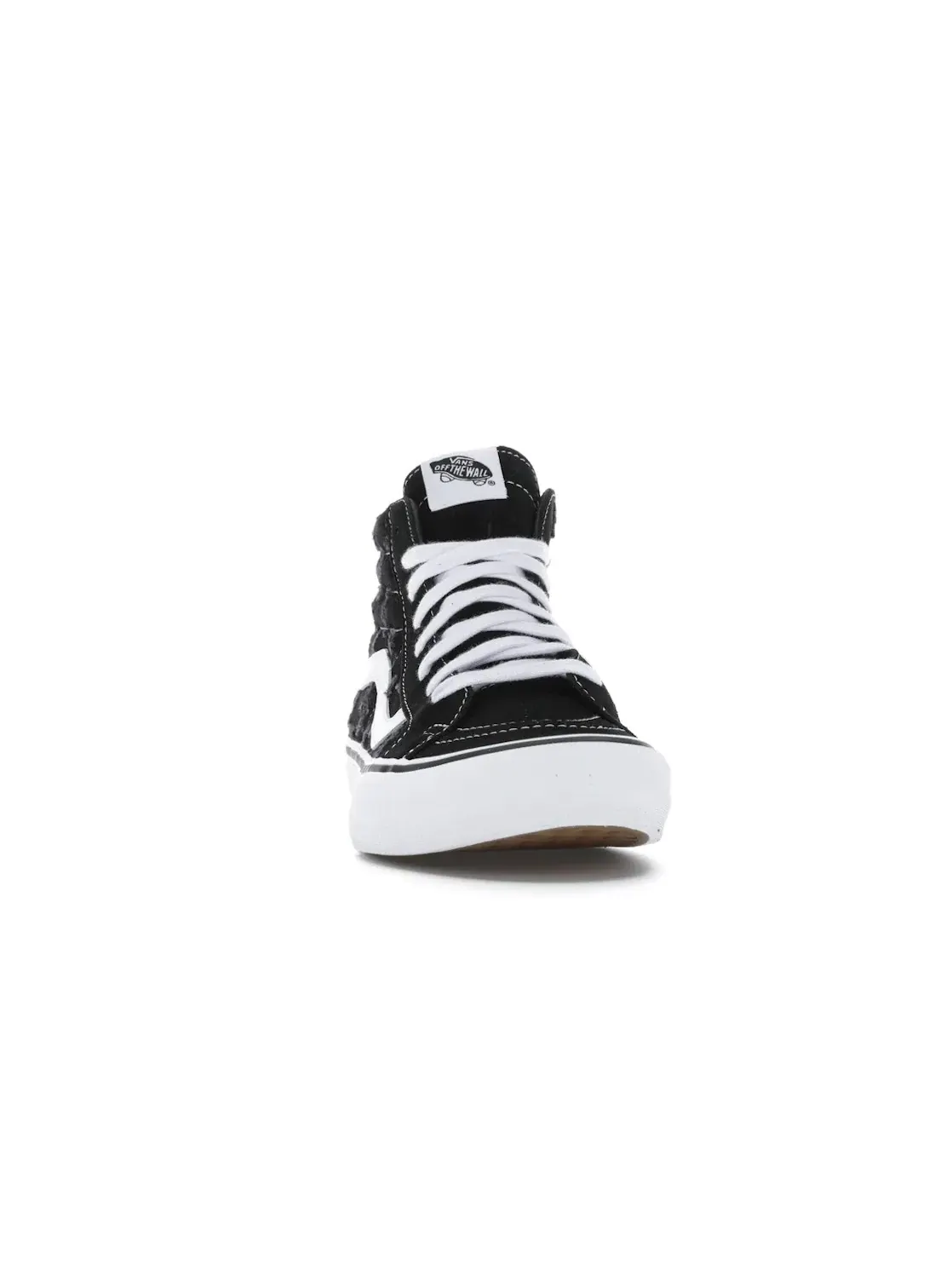 Мужские кроссовки с джинсовым верхом Vans Sk8-Hi — изображение 2 из 4, черный/белый