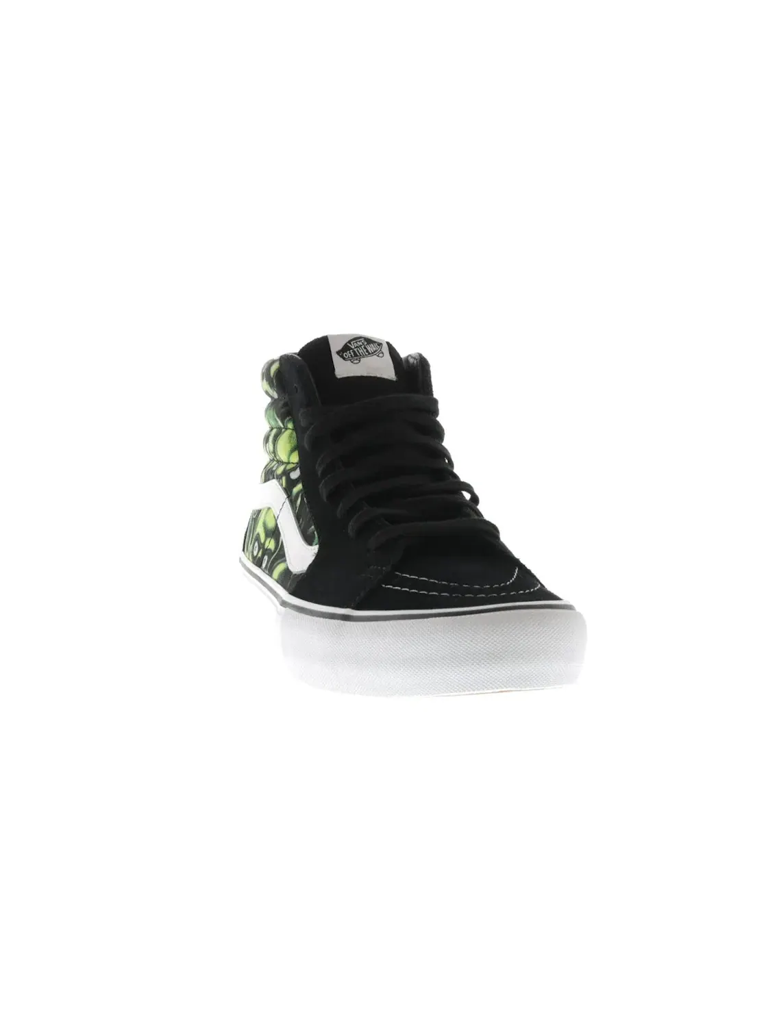 Мужские кроссовки с принтом Vans Sk8-Hi Supreme Skull Pile Vans — изображение 2 из 4, черный/зеленый