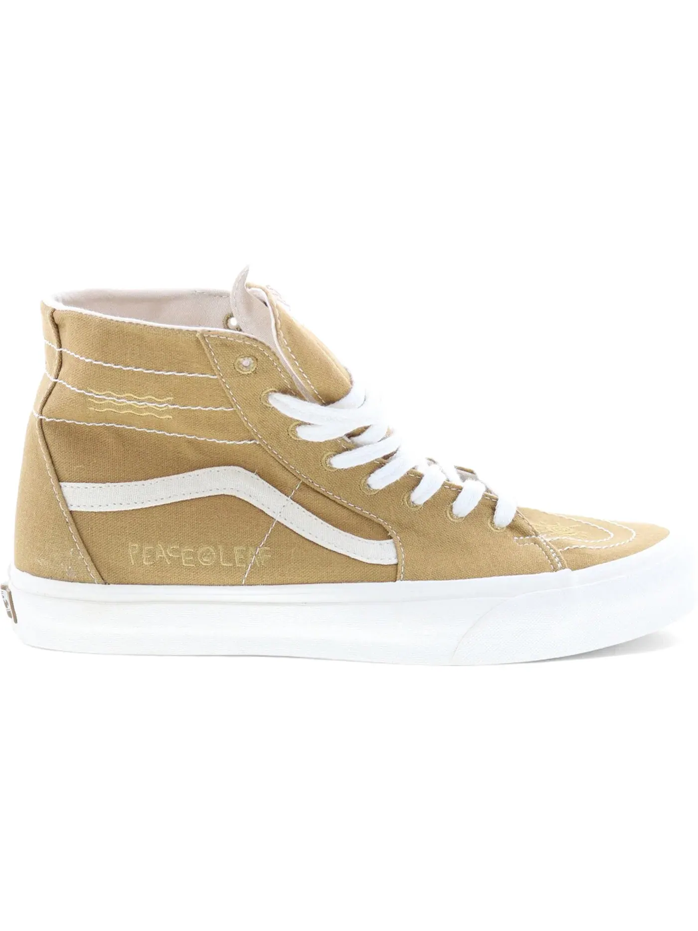 Мужские кроссовки кеды с зауженным носком Vans Sk8-Hi Tapered — изображение 1 из 1, золотистый