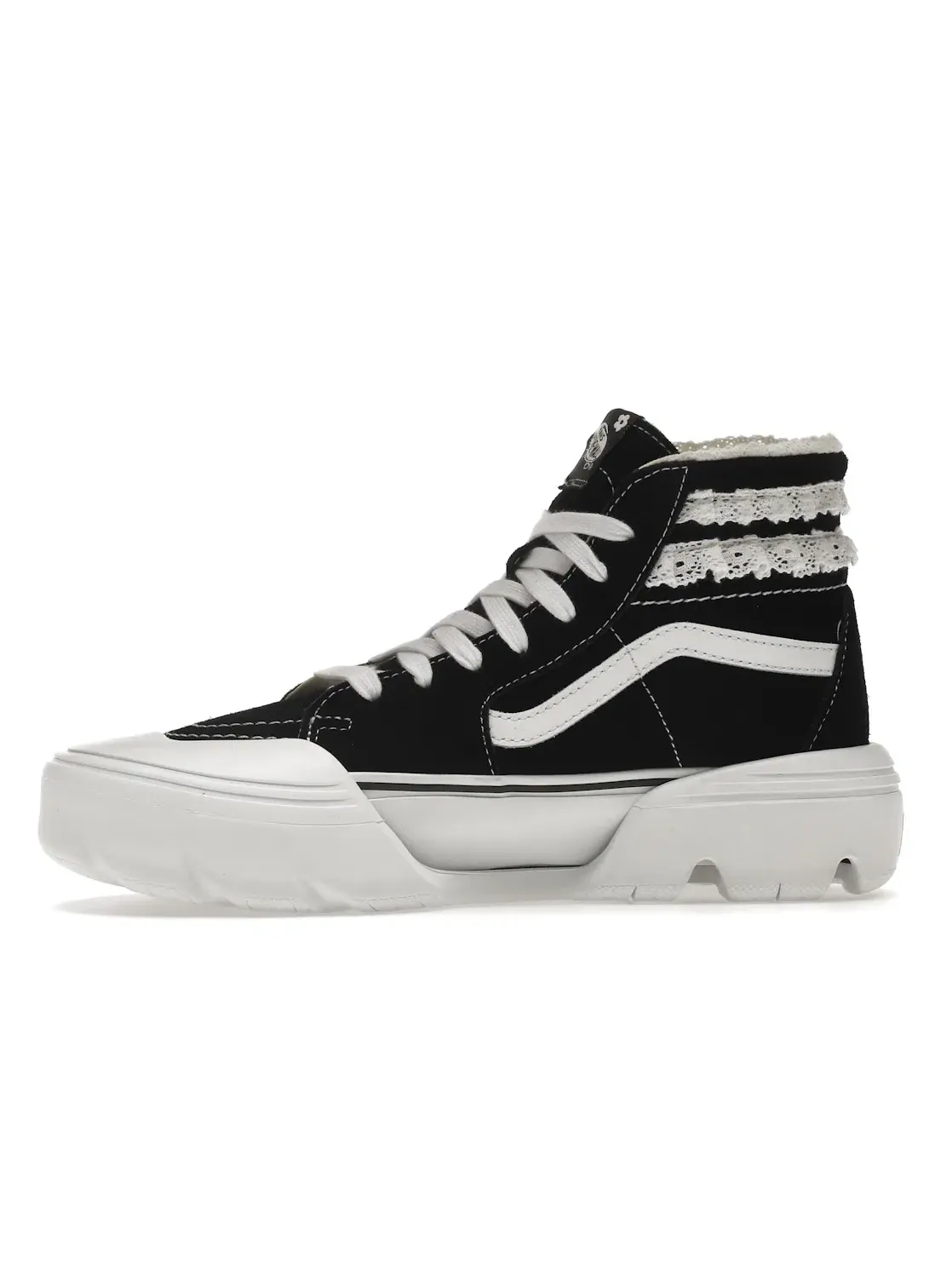 Кроссовки Lifestyle Vans Sk8-Hi Tapered Modular — изображение 3 из 4, черный/белый