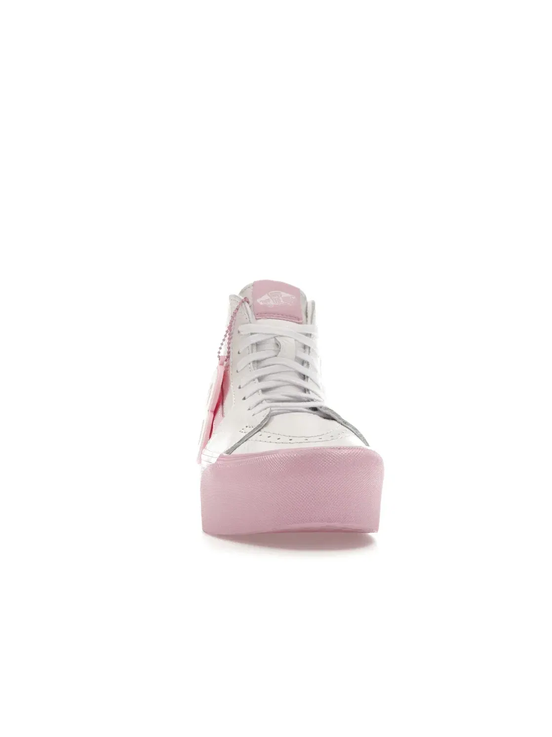 Кроссовки lifestyle с утолщенной подошвой Vans Sk8-Hi Tapered Stackform — изображение 2 из 4, белый/светлый розовый