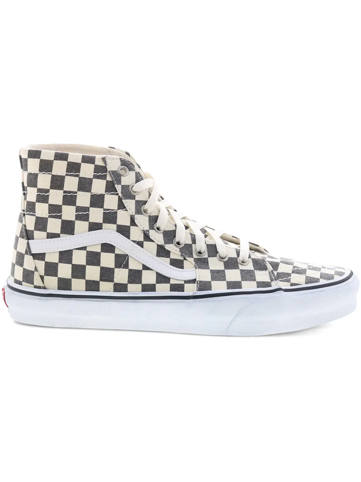Мужские кроссовки высокие с принтом Vans Sk8-Hi Tapered — изображение 1 из 1, белый