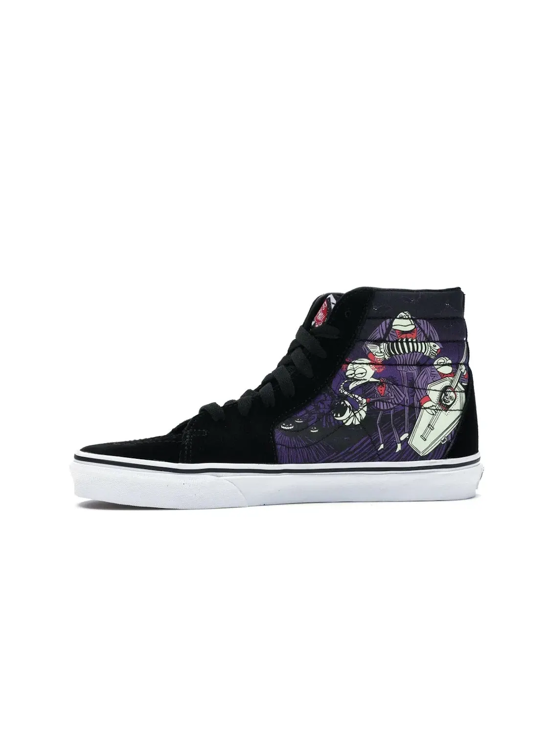 Мужские кроссовки высокие с принтом Vans Sk8-Hi, Jack/Nightmare — изображение 3 из 4