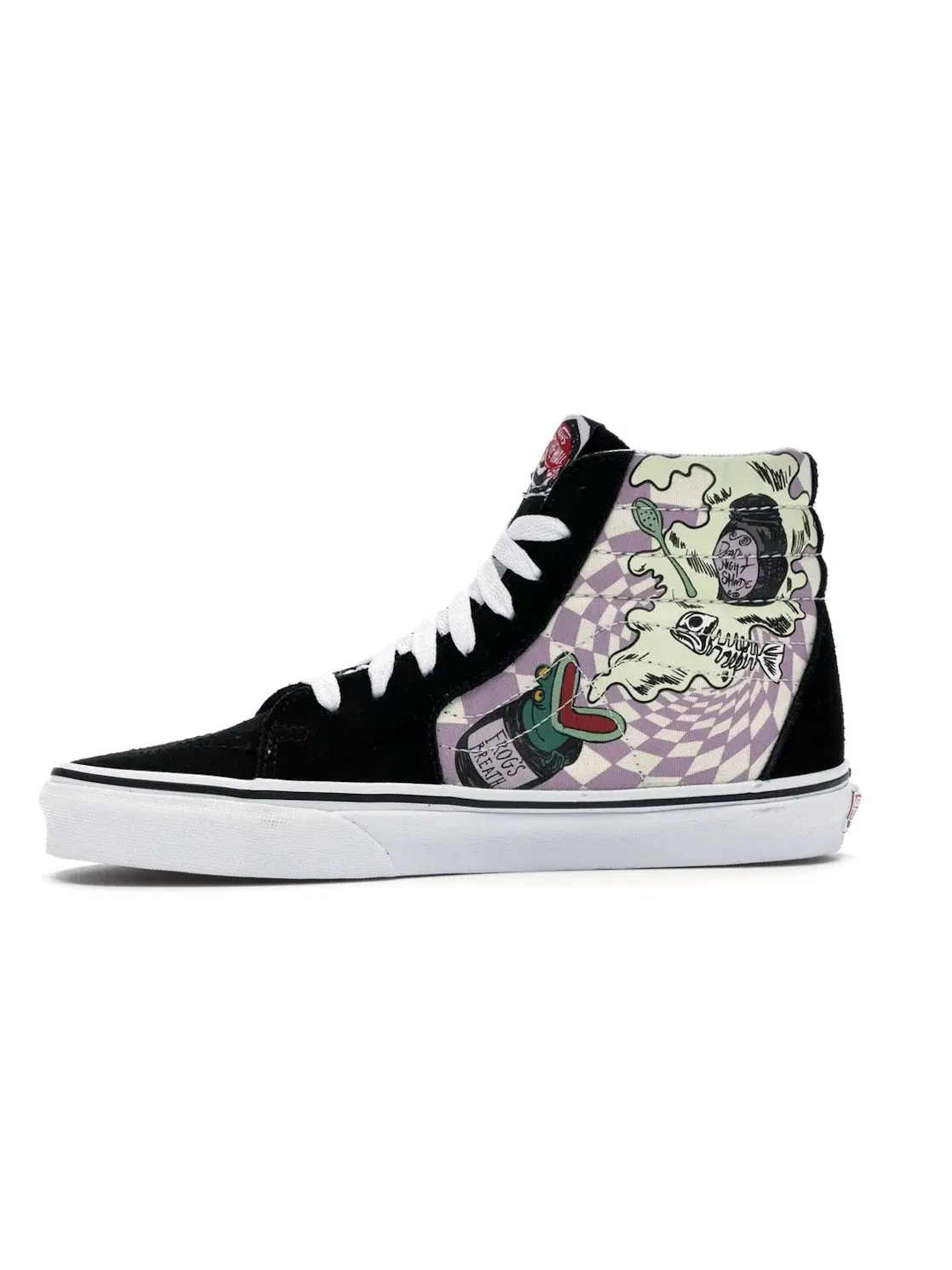 Мужские кроссовки высокие с принтом Vans Sk8-Hi, Nightmare/Sally — изображение 3 из 4