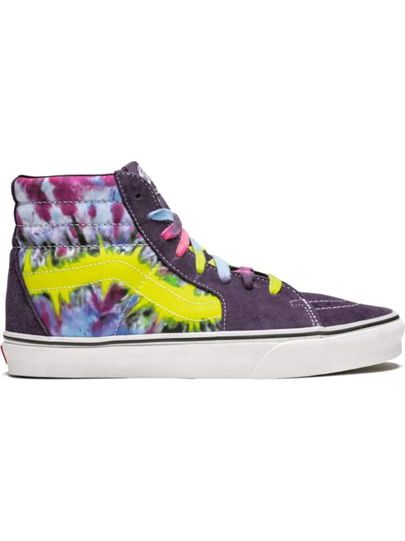 Мужские кроссовки с принтом тай-дай Vans Sk8-Hi Tie Dye — изображение 1 из 1, белый