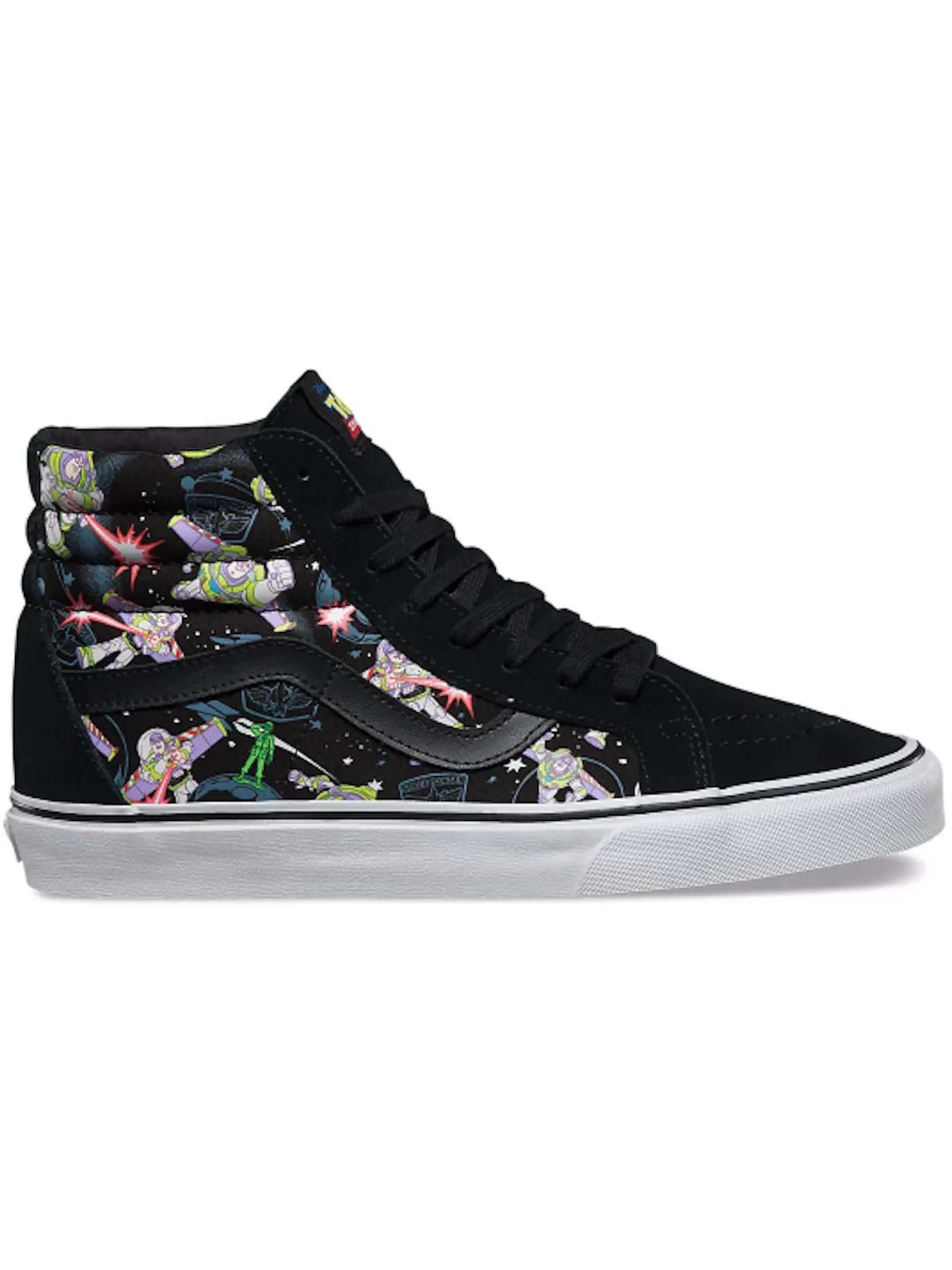 Мужские кроссовки с принтом Vans Sk8-Hi — изображение 1 из 1, черный