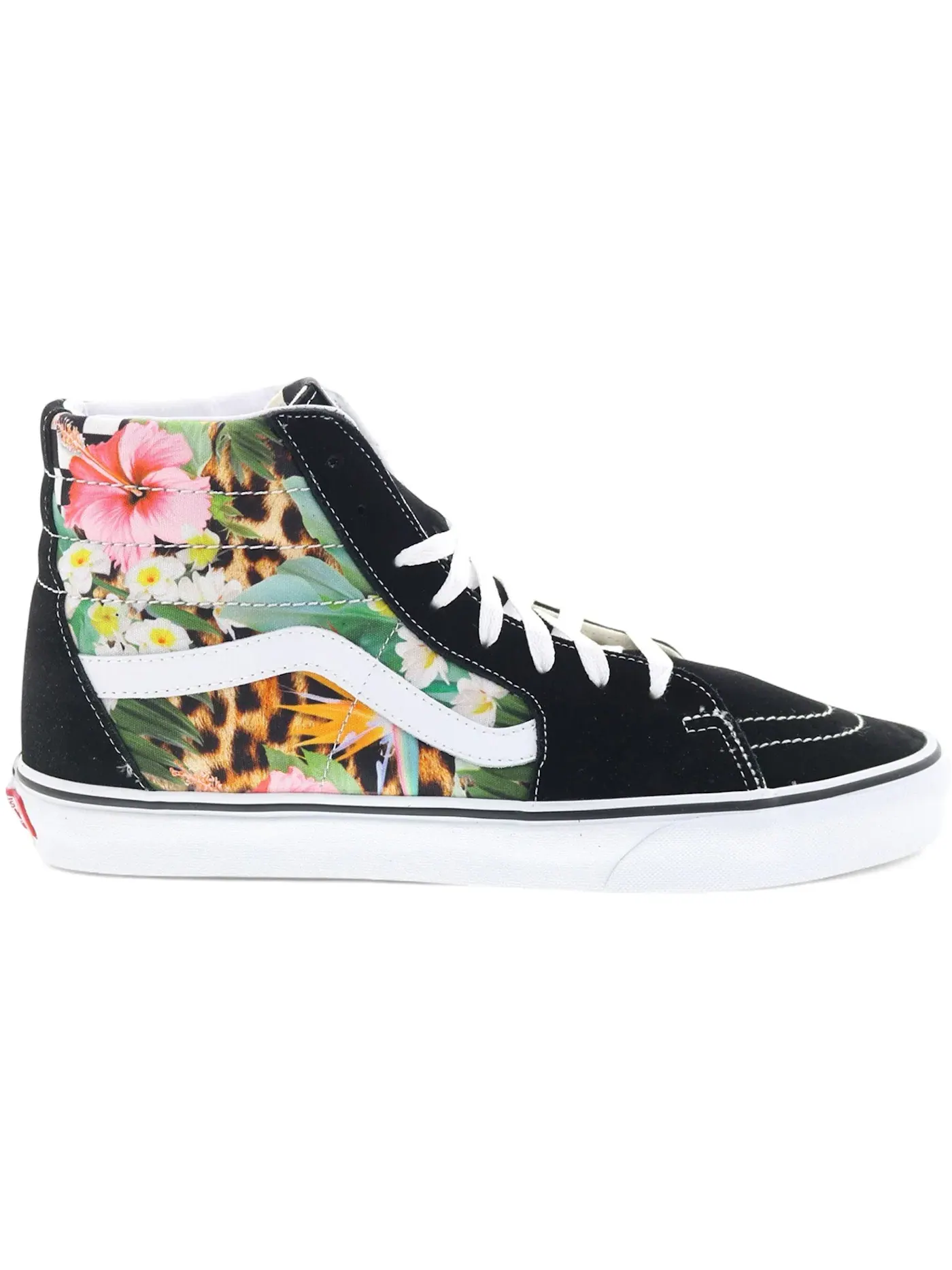 Мужские кроссовки высокие с принтом Vans Sk8-Hi Black/True White — изображение 1 из 1