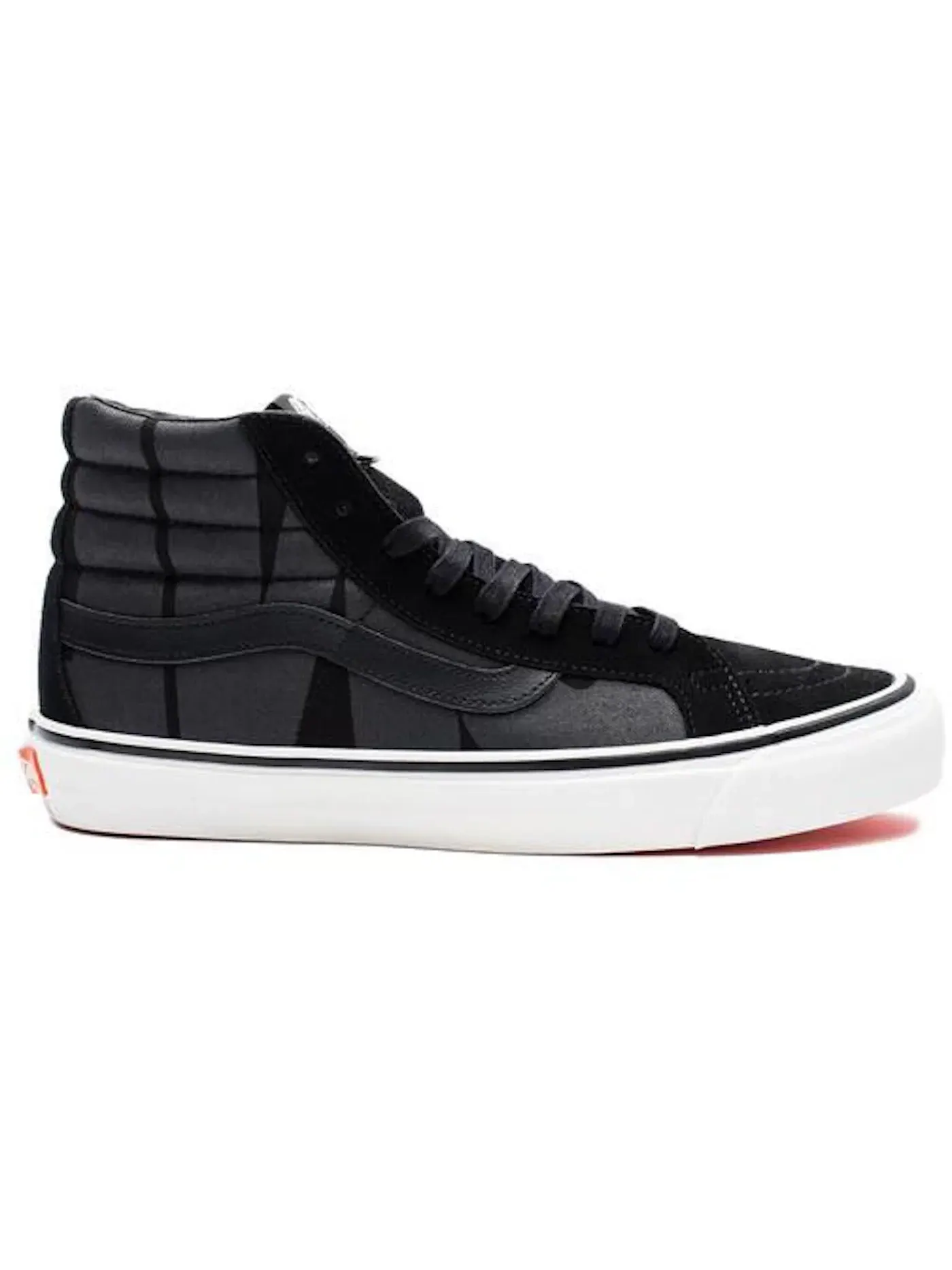 Мужские кроссовки с принтом Vans Sk8-Hi — изображение 1 из 1, черный/белый