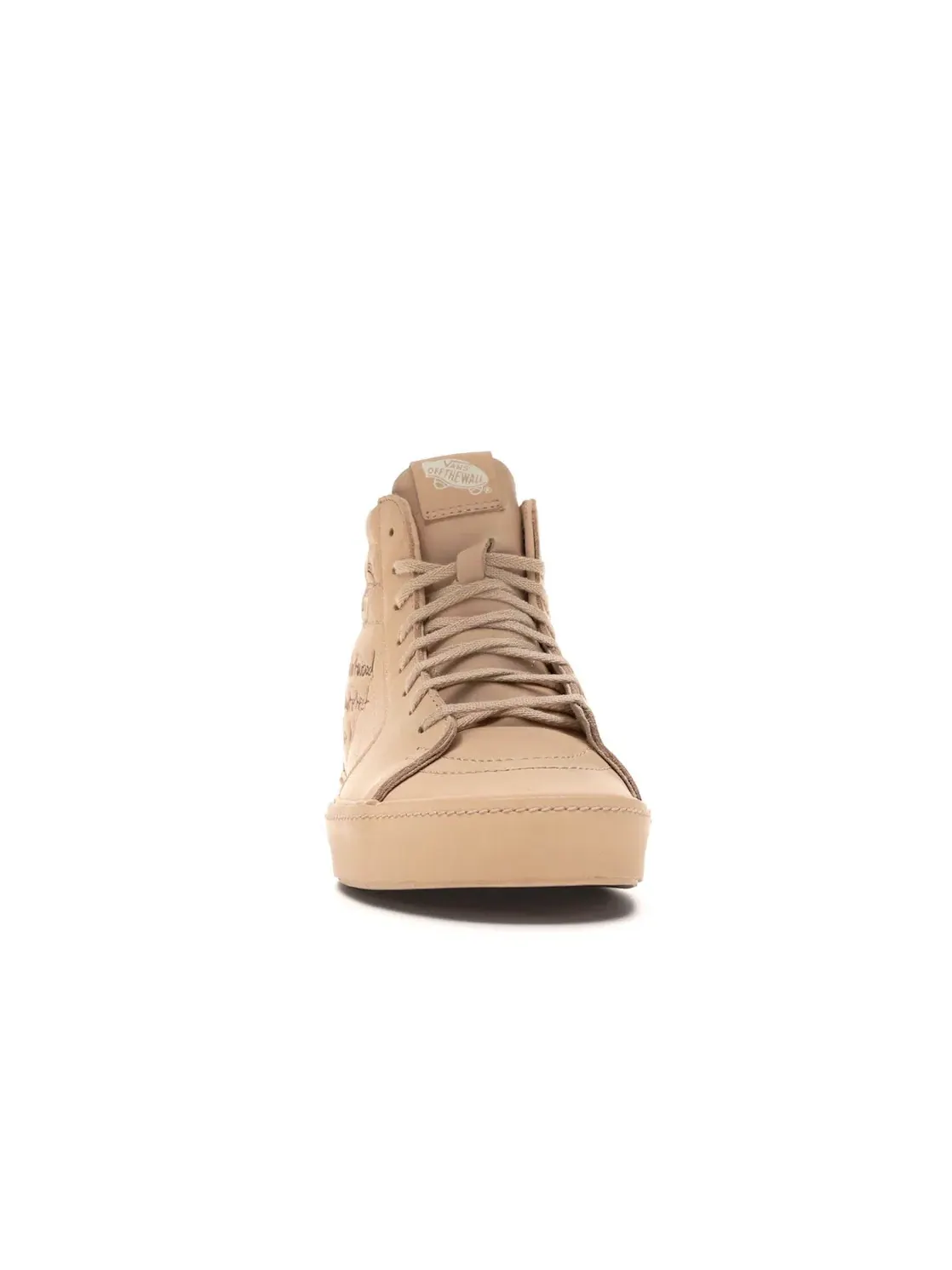 Мужские кроссовки высокие с принтом Vans Sk8-Hi — изображение 2 из 4, бежевый