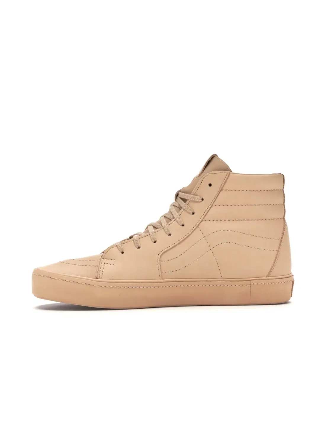 Мужские кроссовки высокие с принтом Vans Sk8-Hi — изображение 3 из 4, бежевый