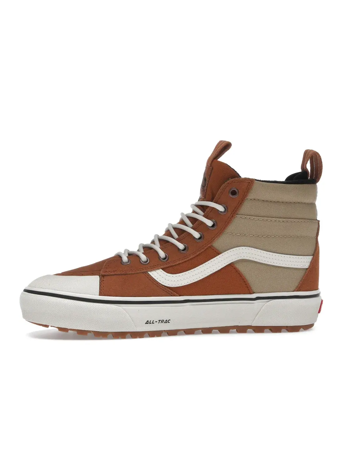 Мужские кроссовки высокие с водонепроницаемой мембраной Vans Sk8-Hi Waterproof MTE — изображение 3 из 4, коричневый