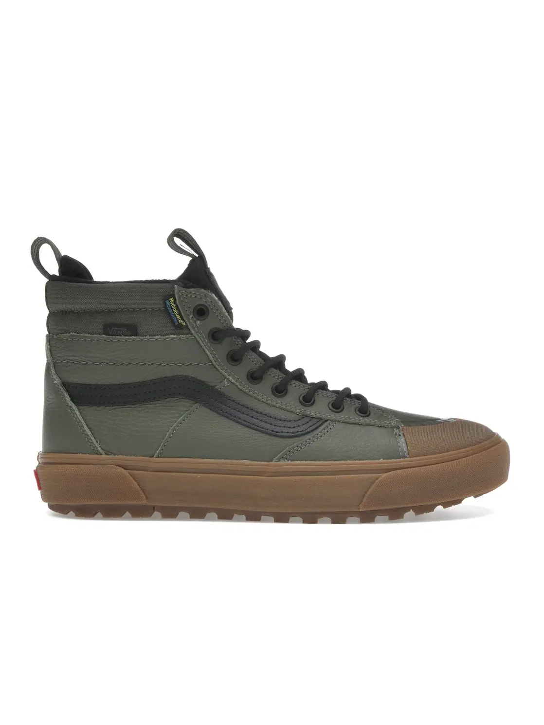 Мужские кроссовки высокие водонепроницаемые Vans Sk8-Hi Waterproof MTE Vans — изображение 1 из 4, зеленый/коричневый
