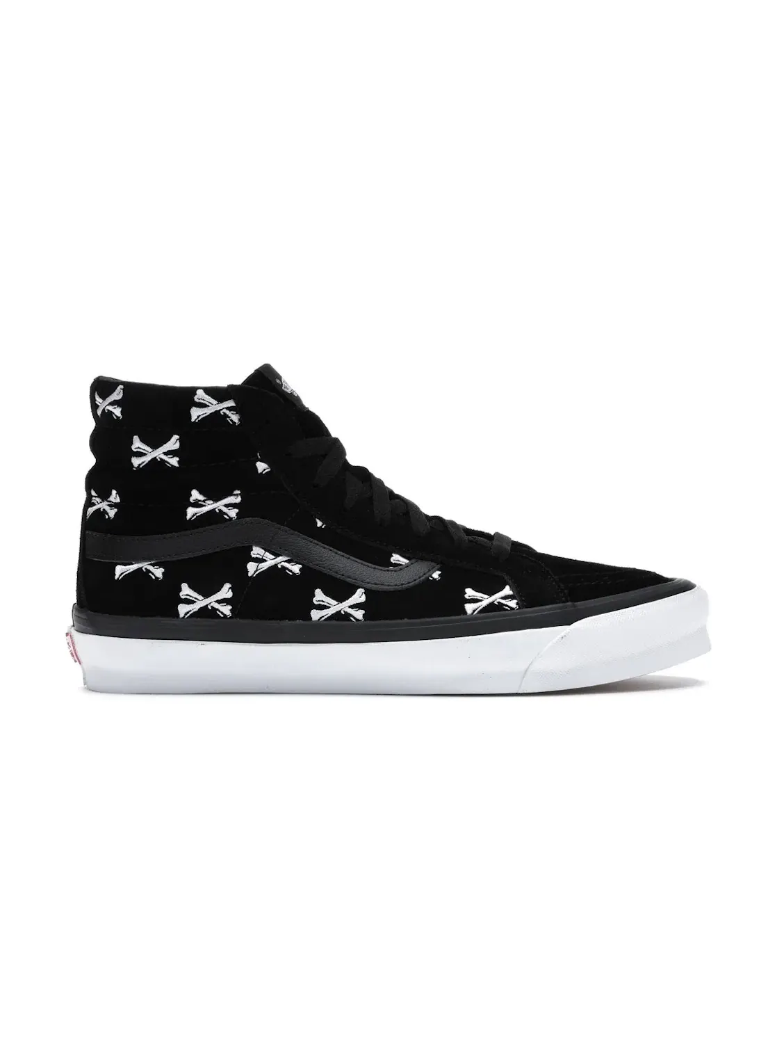 Мужские кроссовки с коллаборацией WTAPS Vans Sk8-Hi — изображение 1 из 4, черный-белый