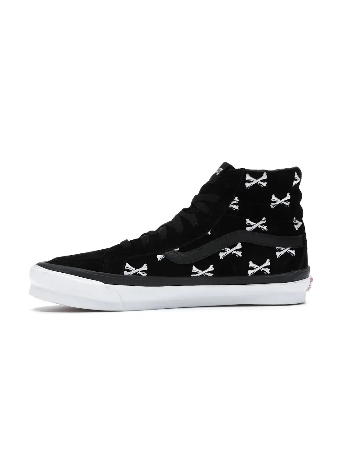 Мужские кроссовки с коллаборацией WTAPS Vans Sk8-Hi — изображение 3 из 4, черный-белый