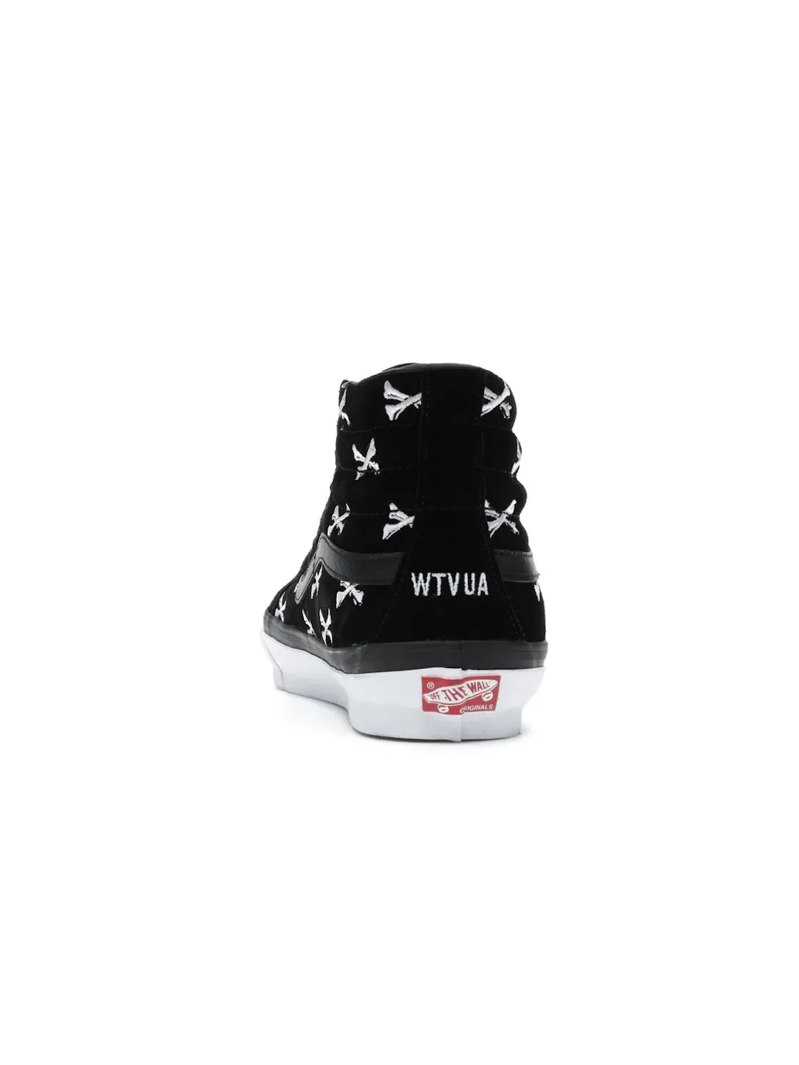Мужские кроссовки с коллаборацией WTAPS Vans Sk8-Hi — изображение 4 из 4, черный-белый