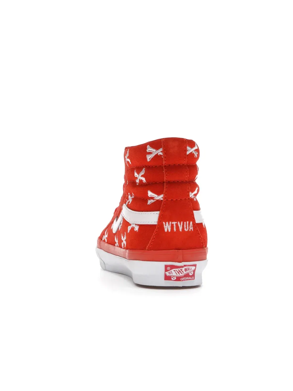Мужские кроссовки Lifestyle Vans Sk8-Hi — изображение 4 из 4, оранжевый-белый