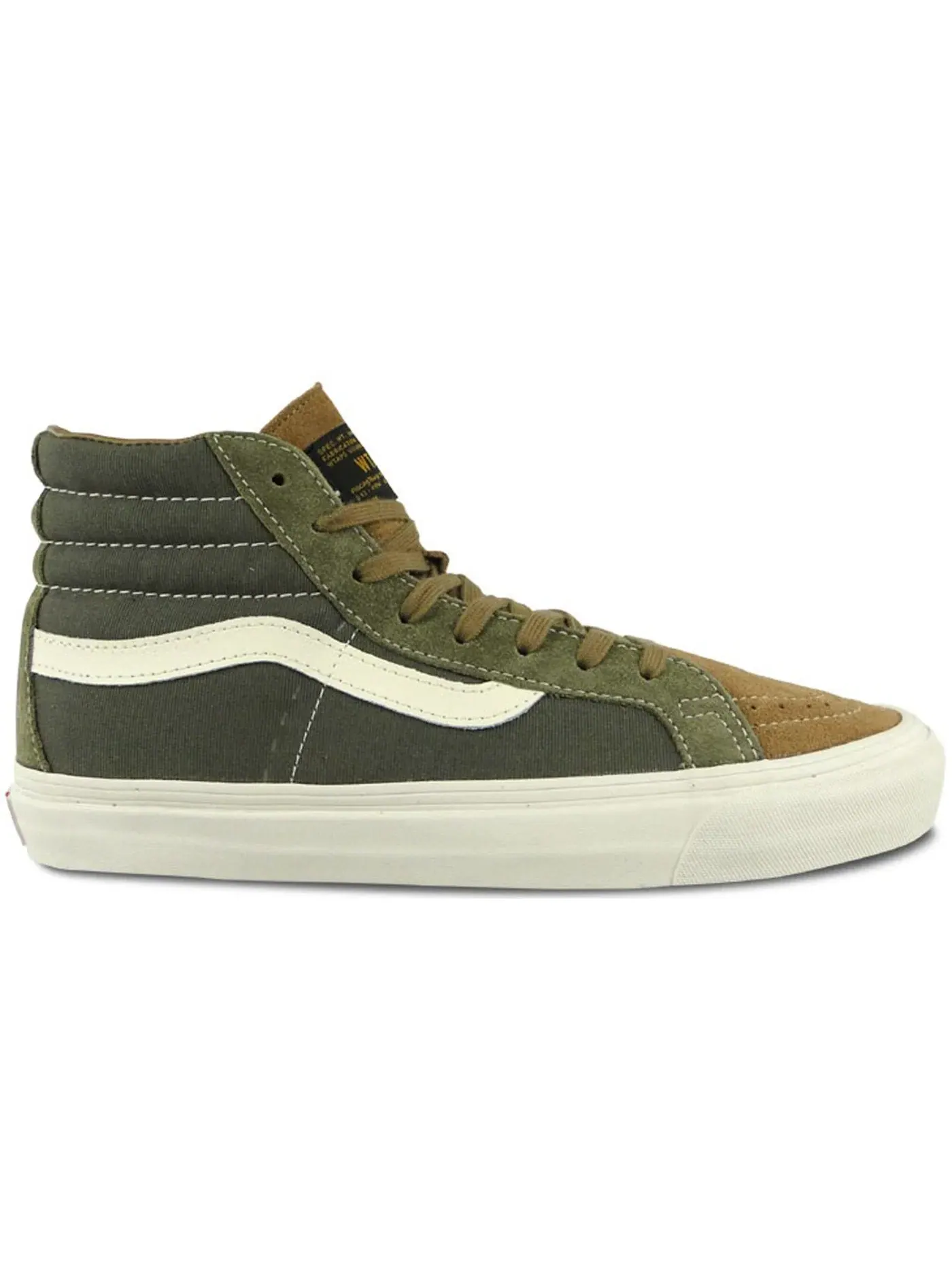 Мужские кроссовки Lifestyle с высоким верхом Vans Sk8-Hi — изображение 1 из 1, оливковый/коричневый
