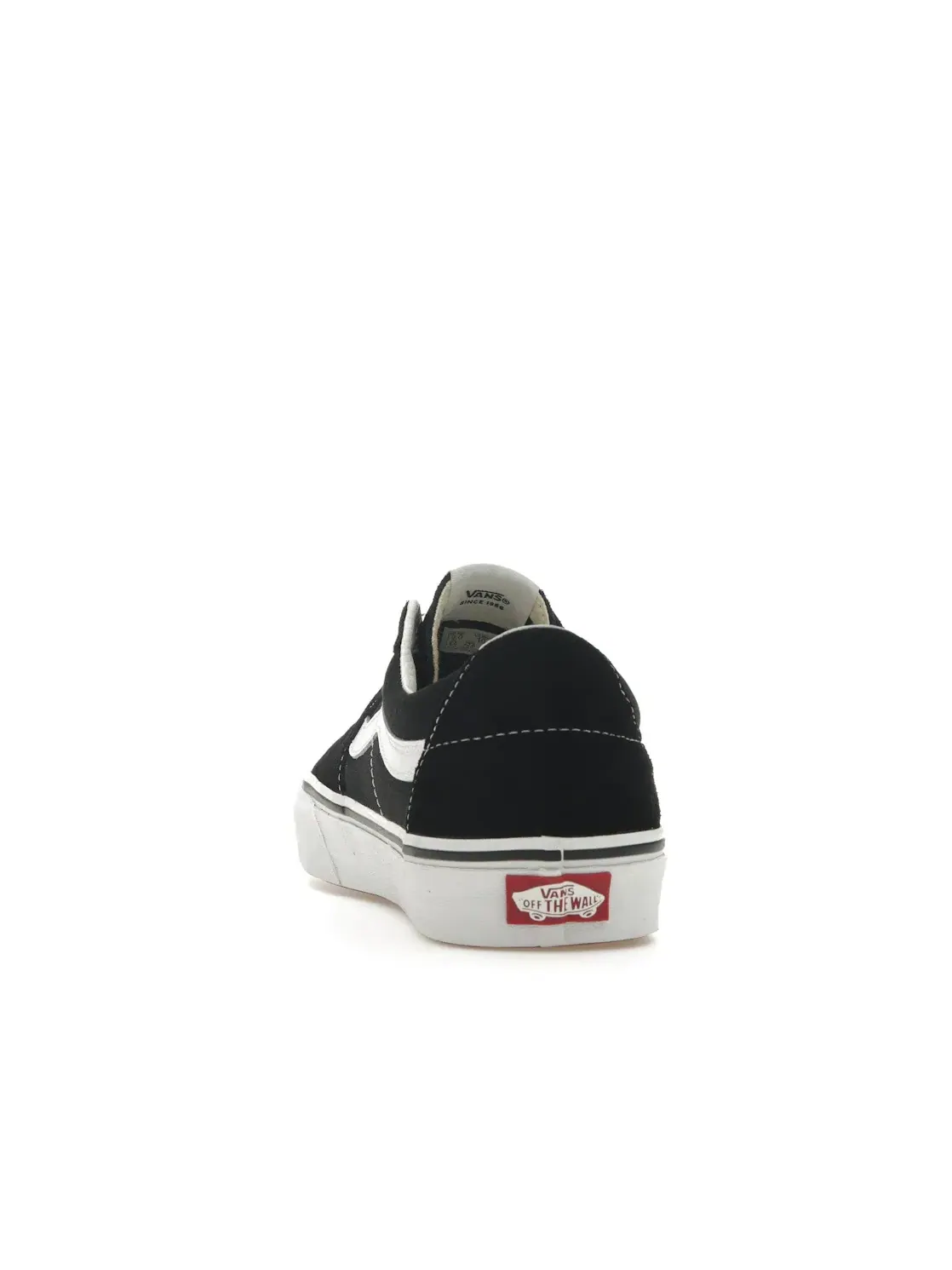 Мужские кроссовки на шнуровке Vans Sk8-Low — изображение 4 из 4, черный/белый